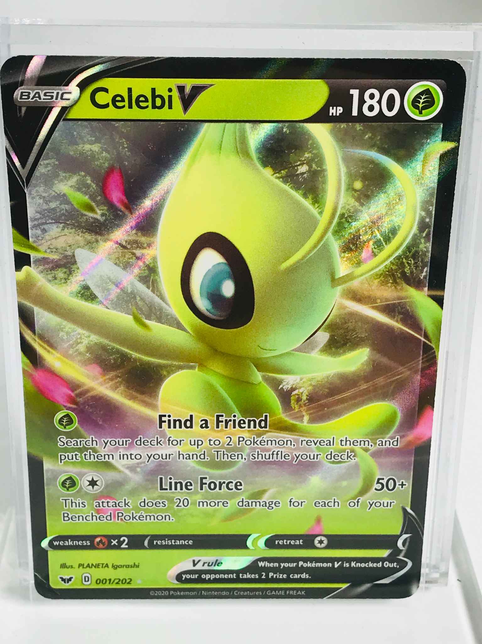 Pokemon Sealed Booster Packs Pokemon Sword And Shield Card 001 2 Celebi V Ultra Rare Woodland Resort Com