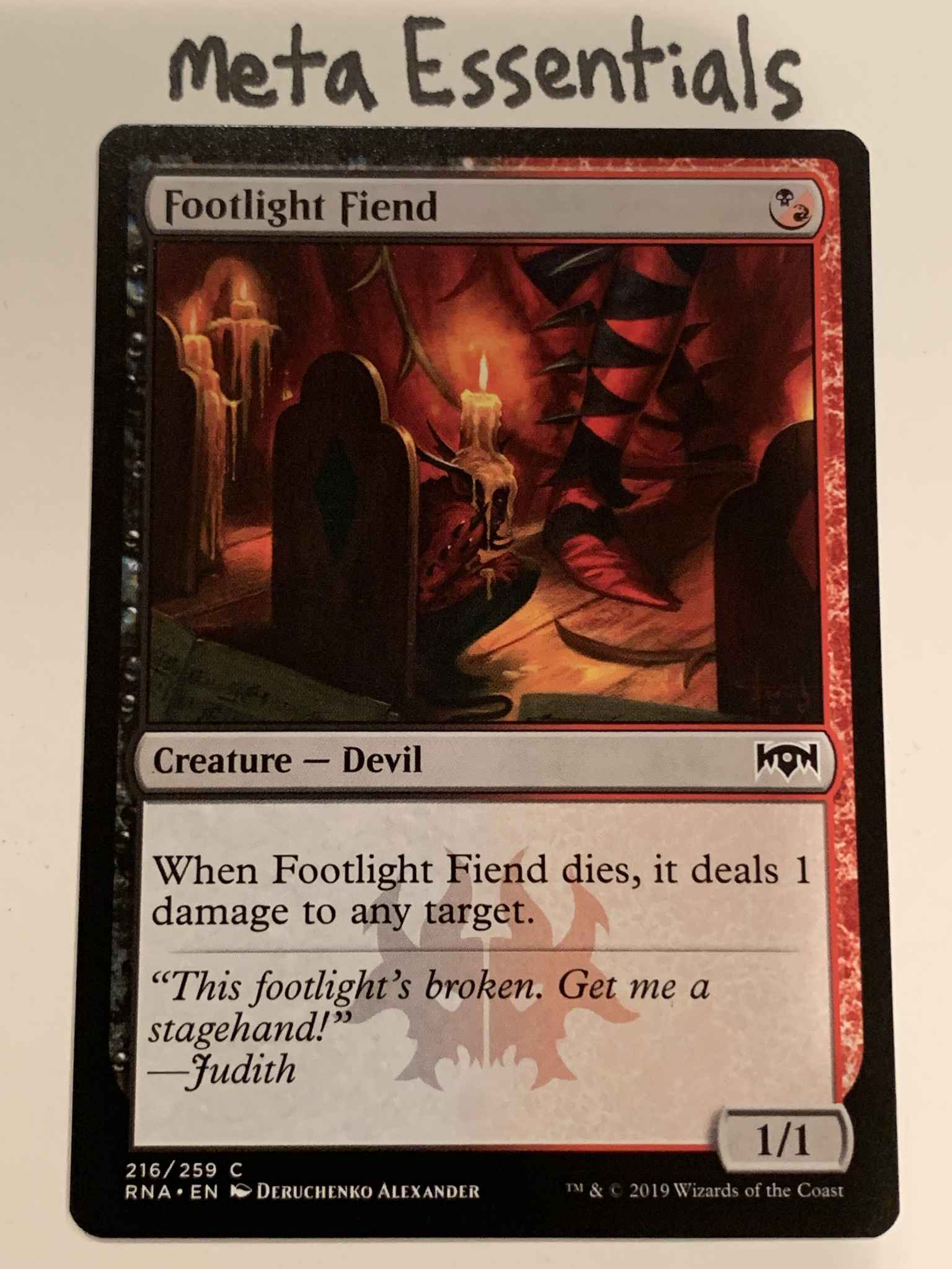 4 Footlight Fiend