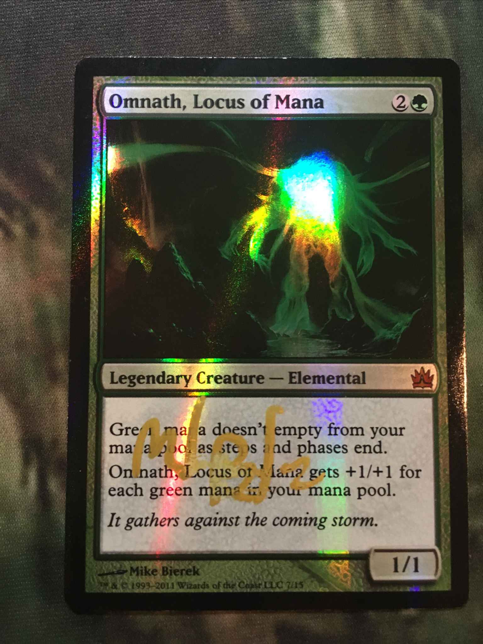 Omnath Locus Of Mana Commander Collection Green MTG NM 