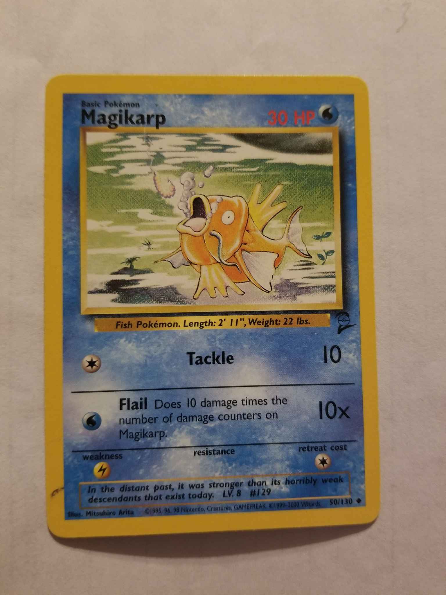 Magikarp Magikarp Base Set 2 Pokemon