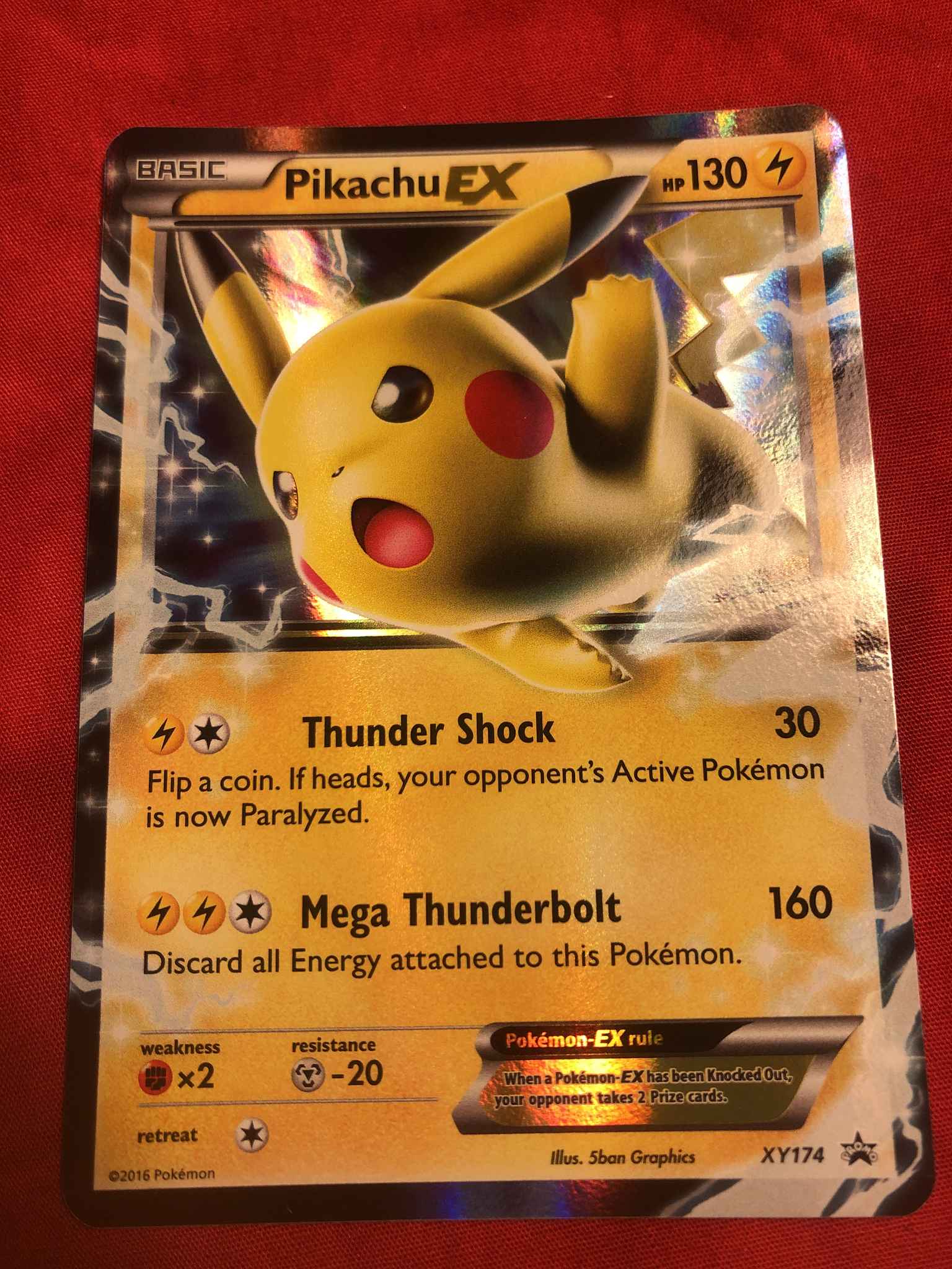 Pokemon Mega Pikachu Ex 133