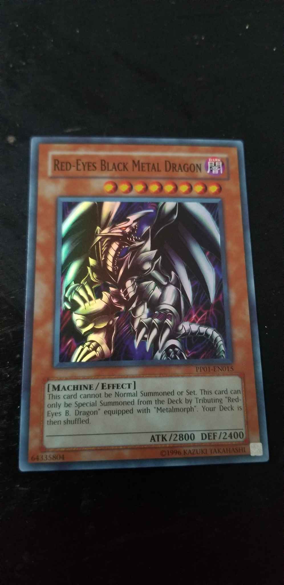 Super Rare PL Premium Pack 3x Red-Eyes Black Metal Dragon PP01-EN015 