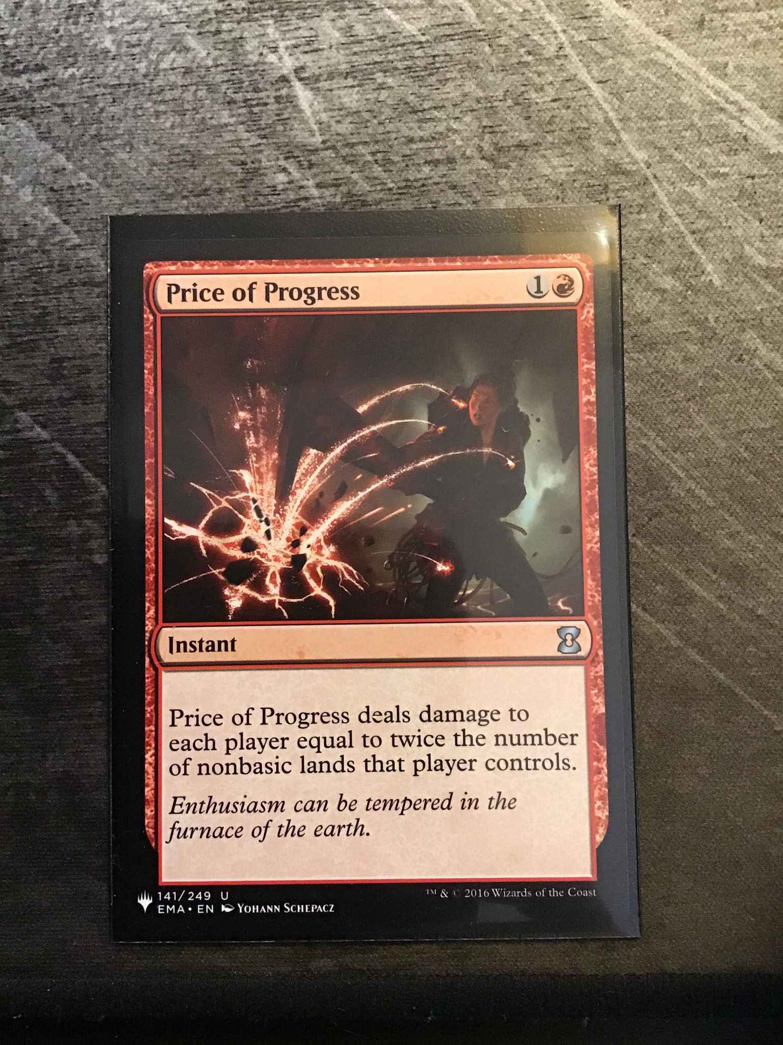 Magic The Gathering MTG Mystery Pack Card Price of Progress