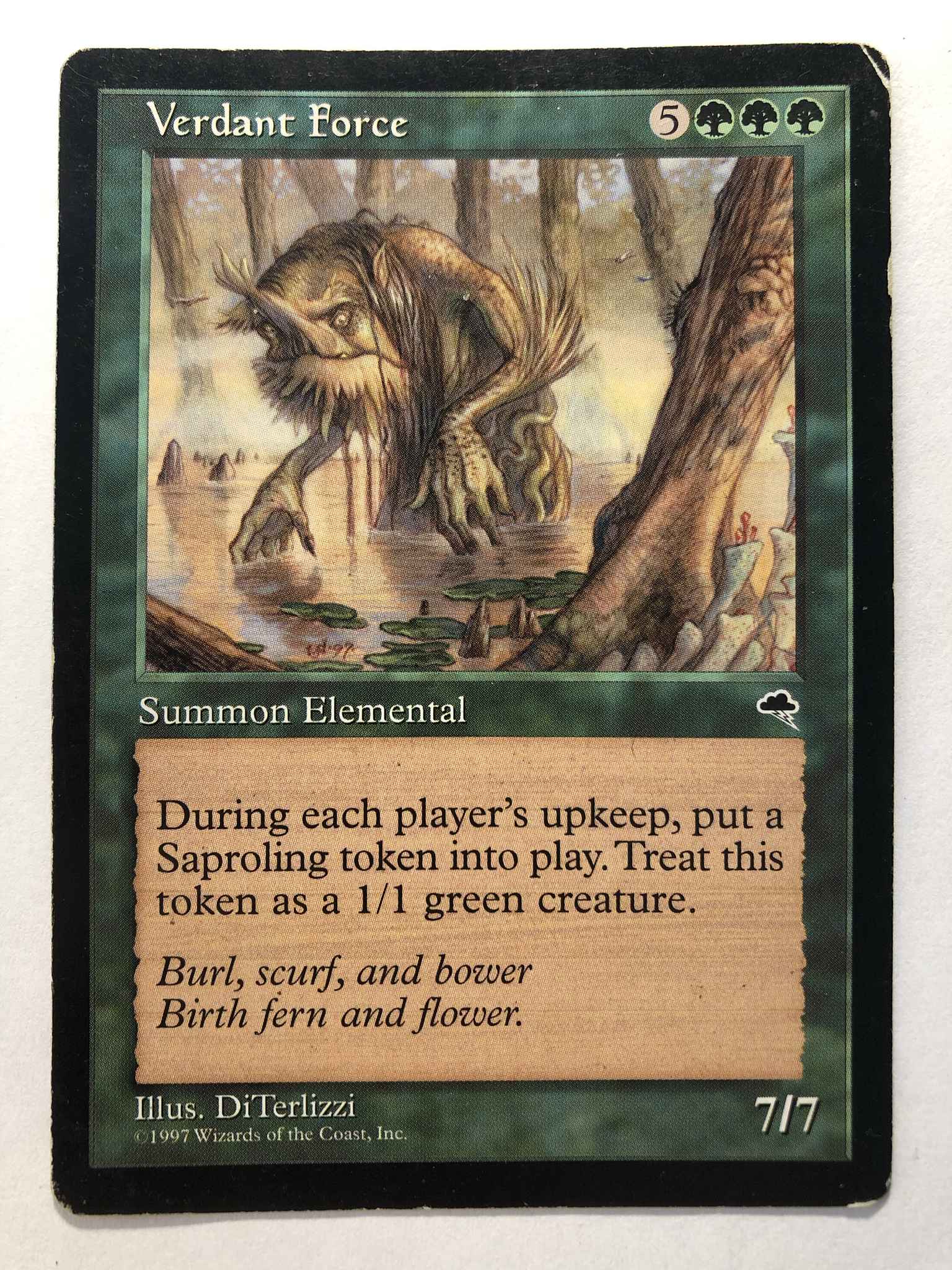 Time of Need Champions of Kamigawa HEAVILY PLD Green Uncommon MTG CARD ABUGames 