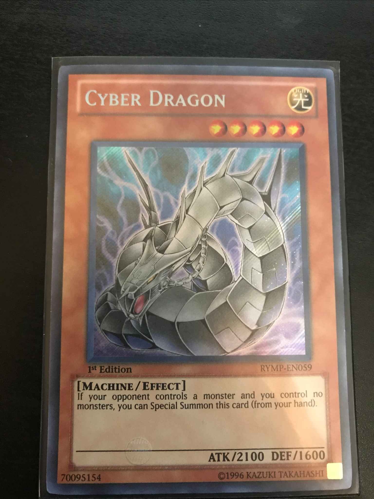 Cyber Dragon RYMP EN059 Secret Rare 1st Edition Yugioh