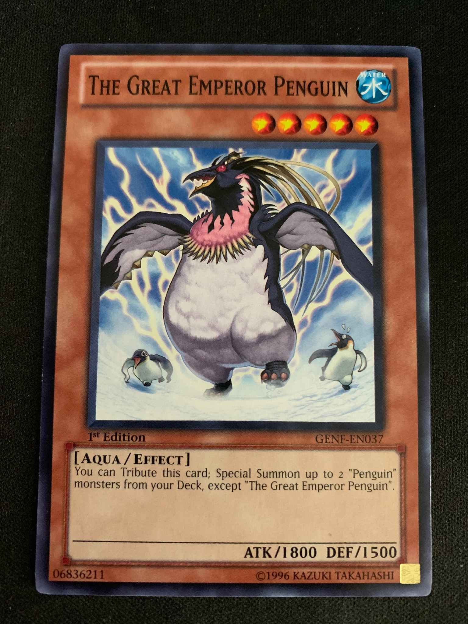 OP17-EN005 The Great Emperor Penguin Unlimited Edition NM Super Rare
