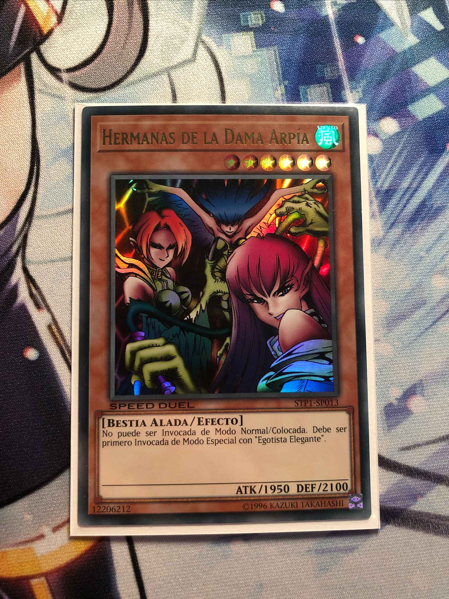 OCCASION Carte Yu Gi Oh DAME HARPIE 1 STP1-FR014 SPEED DUEL