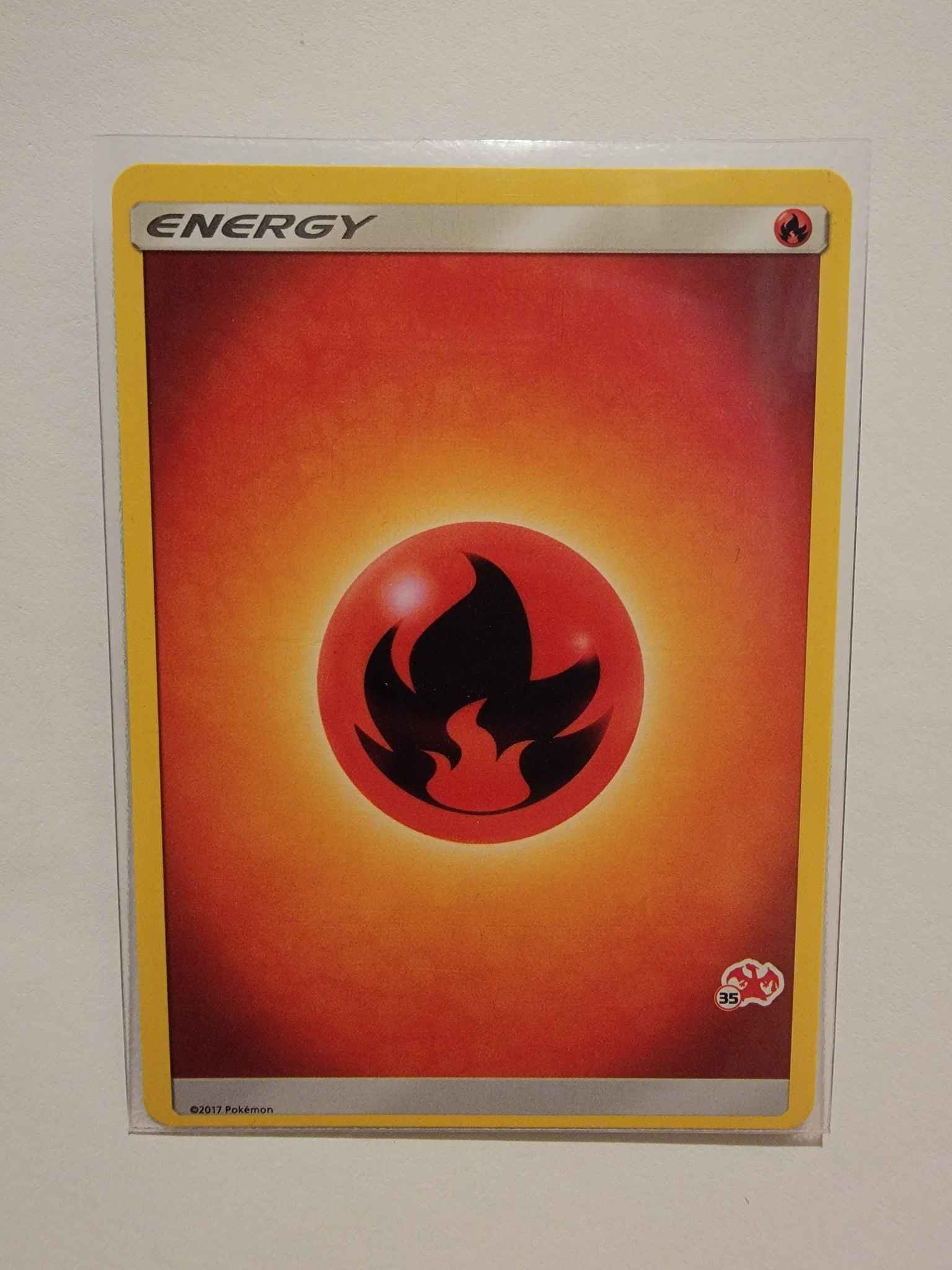 Near Mint Pokemon 9x Fire Energy  Charazard Deck Charazard Symbol 6 