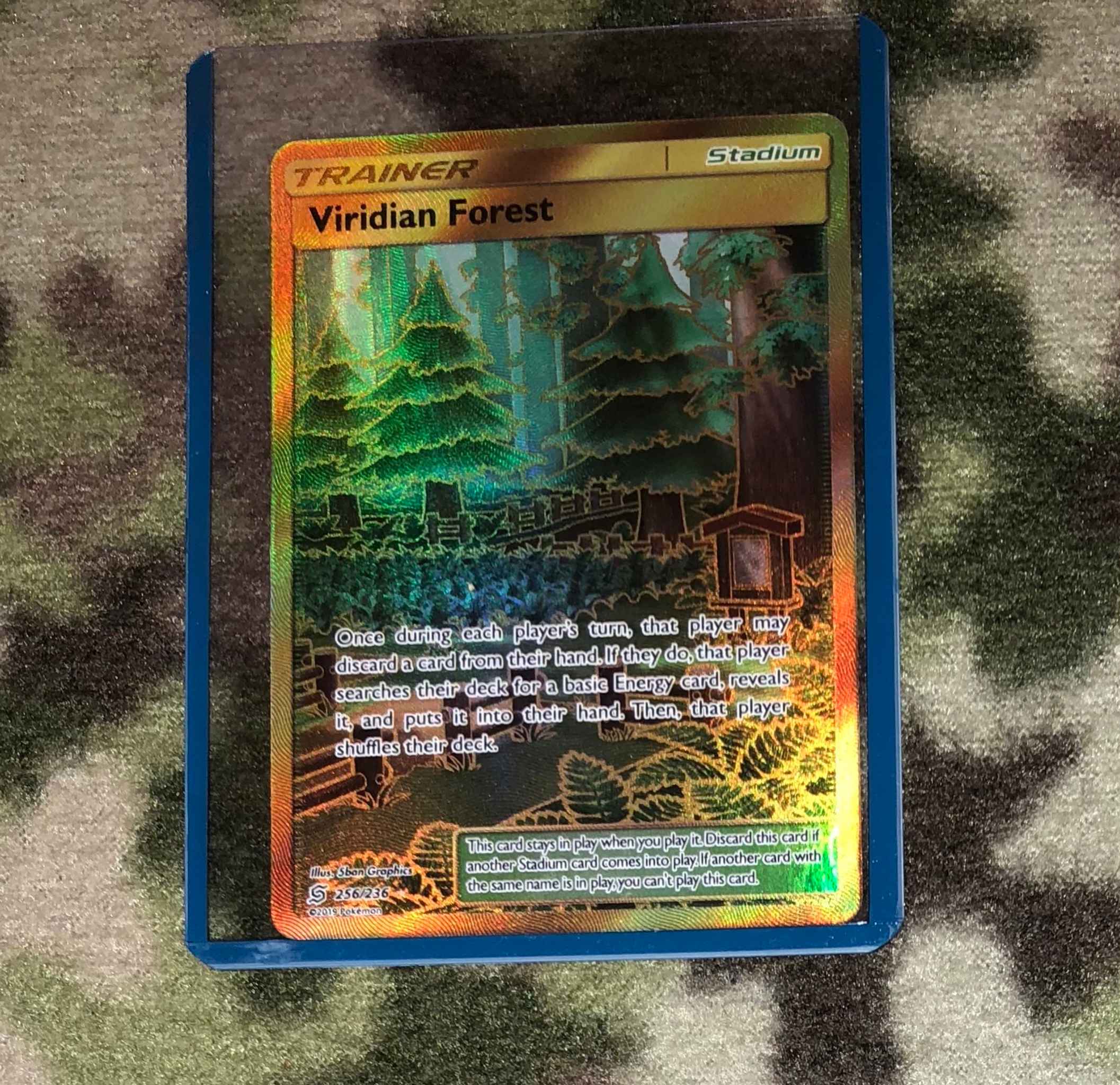 Viridian Forest Secret Rare 256 236 Nm Viridian Forest Secret Sm Unified Minds Pokemon