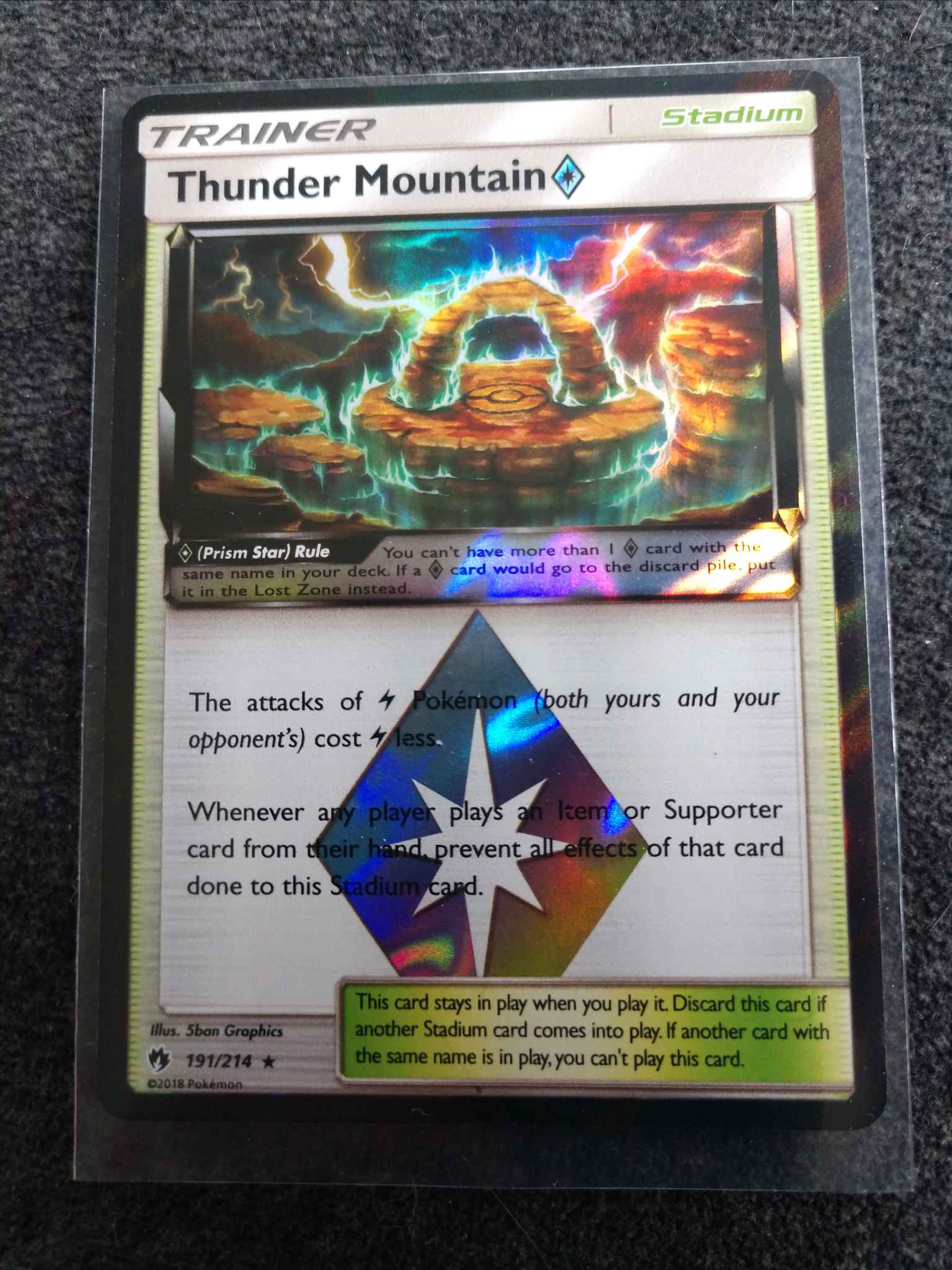 Thunder Mountain Prism Star