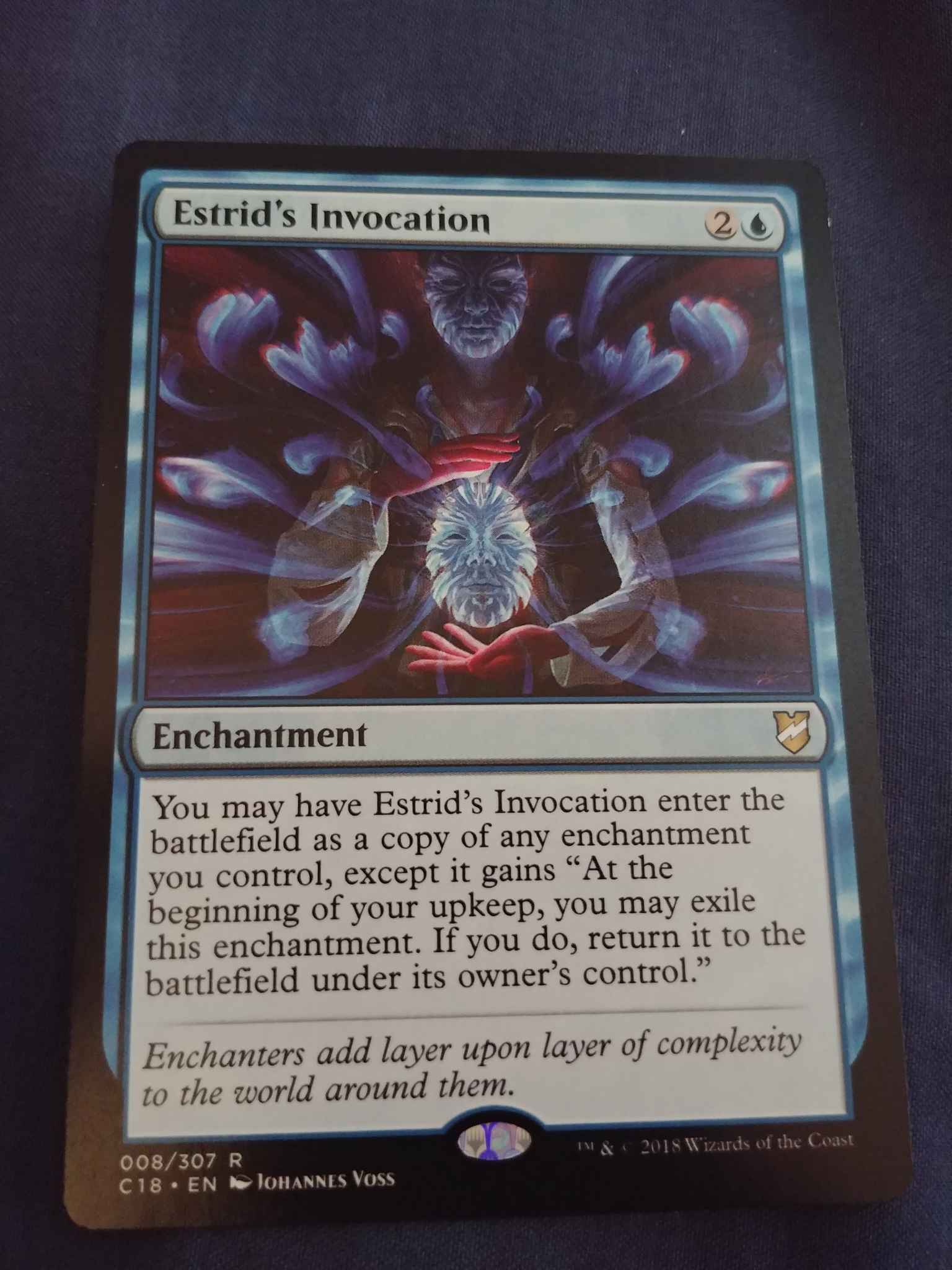 Estrid's Invocation Commander 2018 C18-008 Rare Mint MTG Card