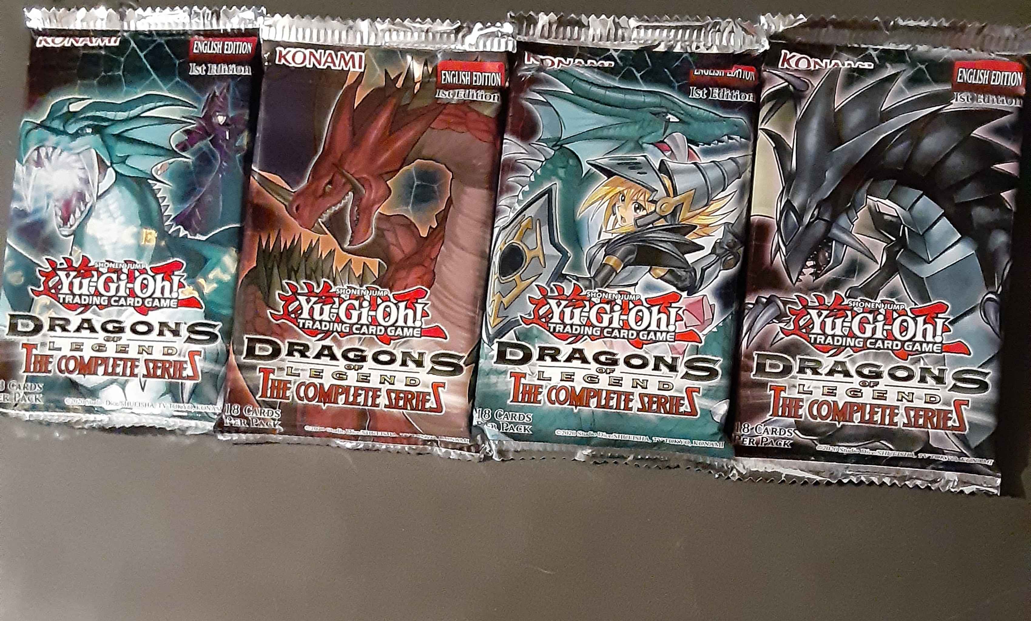 Yu-Gi-Oh Dragons of Legend:The Complete Series.X3 Mega Packs FREE SHIPPING. 