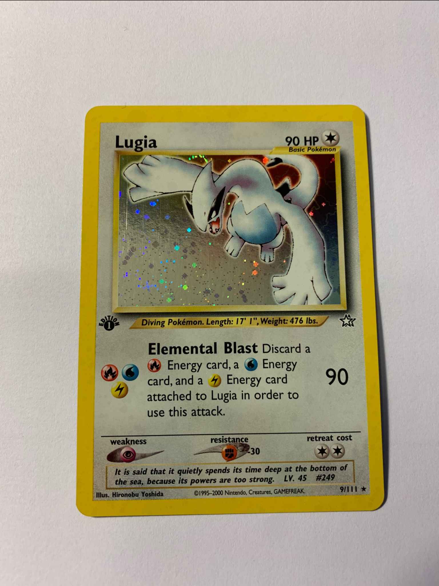 Lugia 1st Edition Nm Lugia Neo Genesis Pokemon Online Gaming Store For Cards Miniatures Singles Packs Booster Boxes