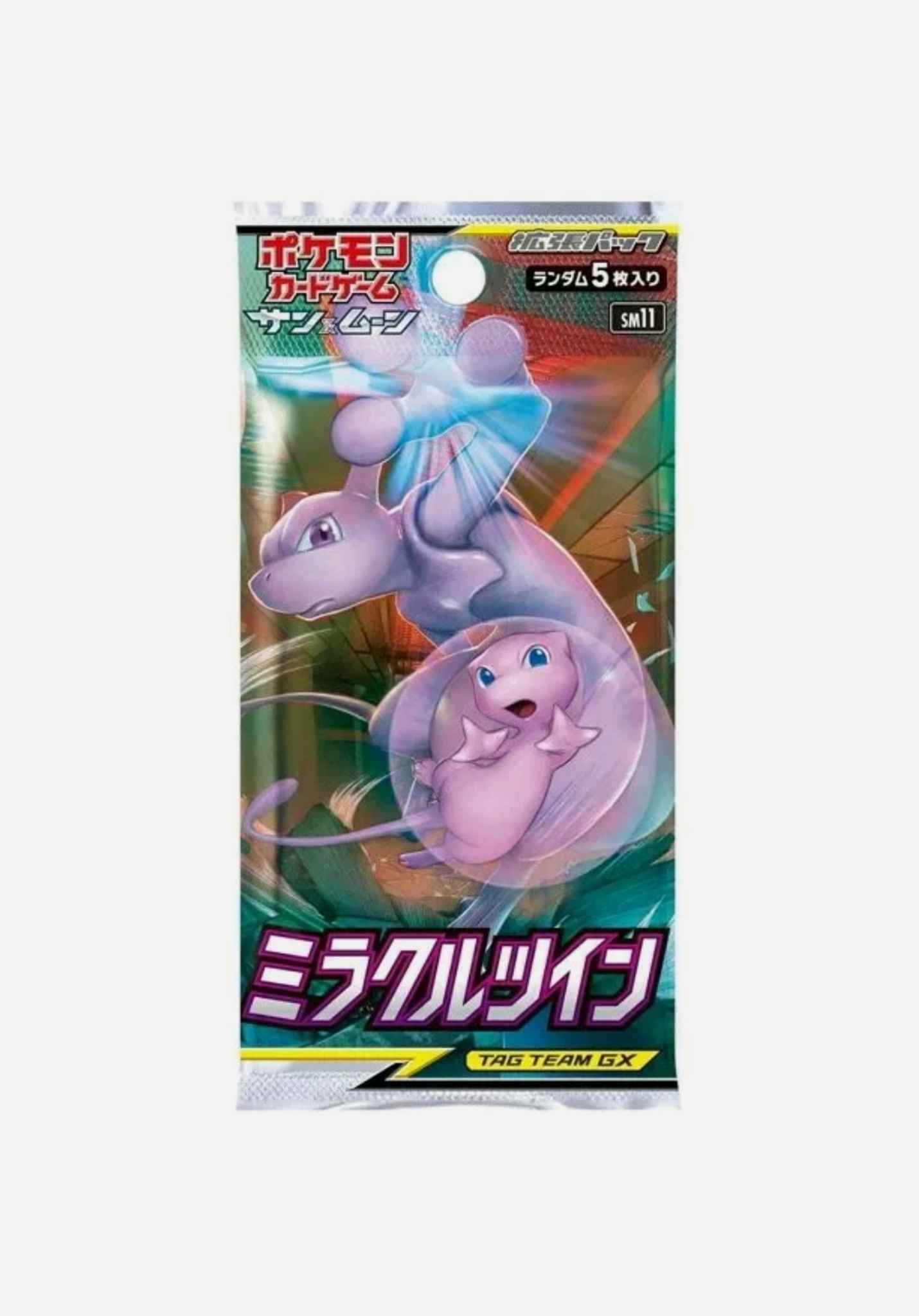 Pokemon Sealed Booster Packs Japanese Miracle Twins Unified Minds 