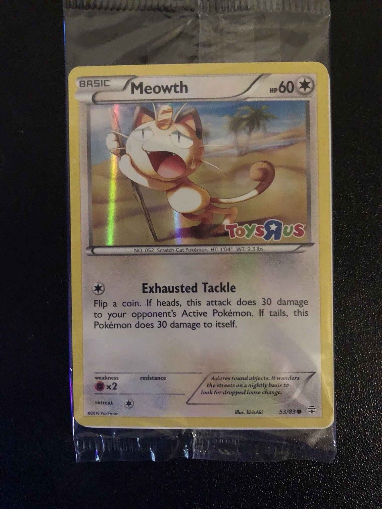 Meowth Toys R Us Promo