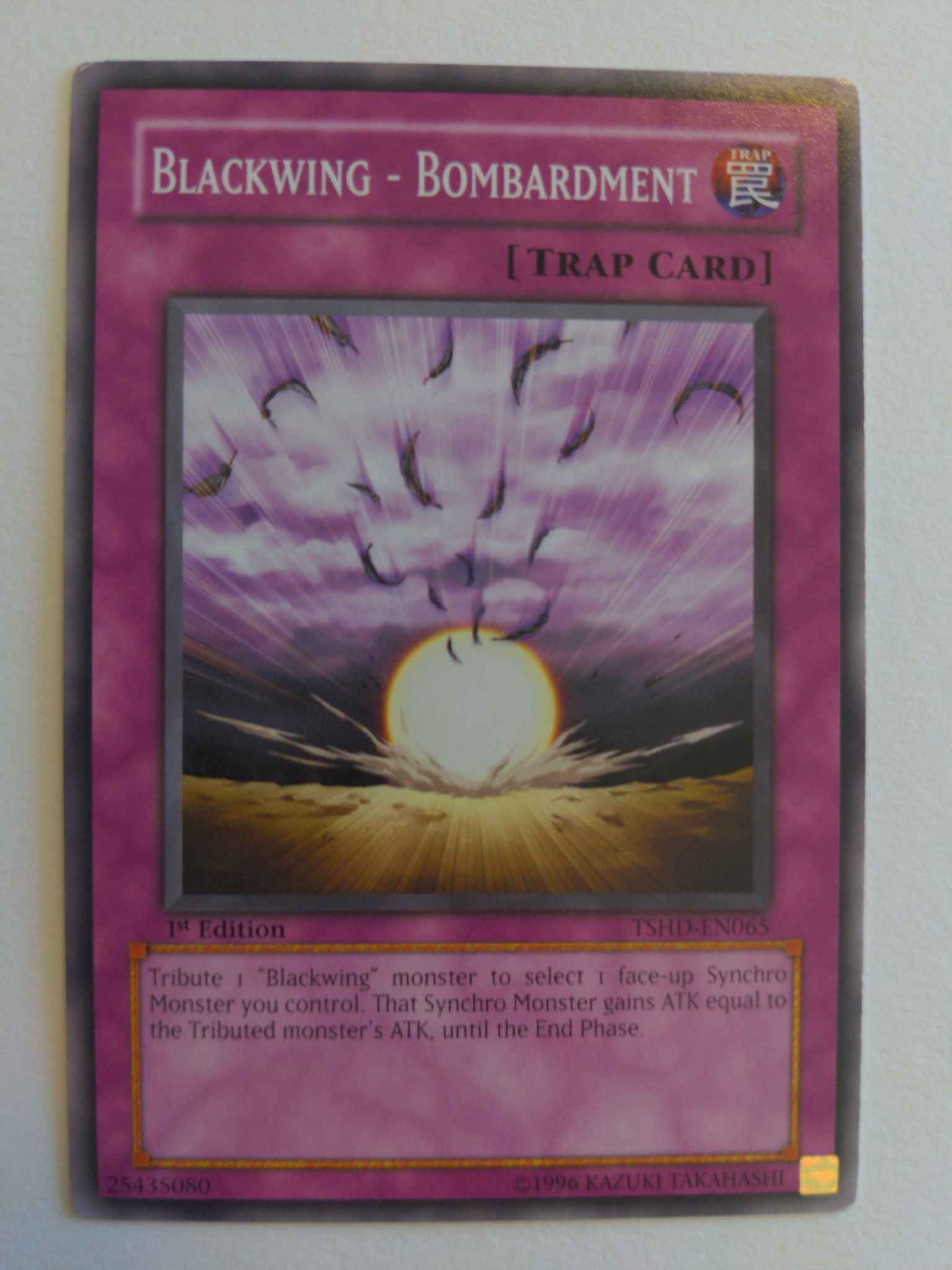 Bombardment Yugioh Card Genuine Yu-Gi-Oh Card Blackwing
