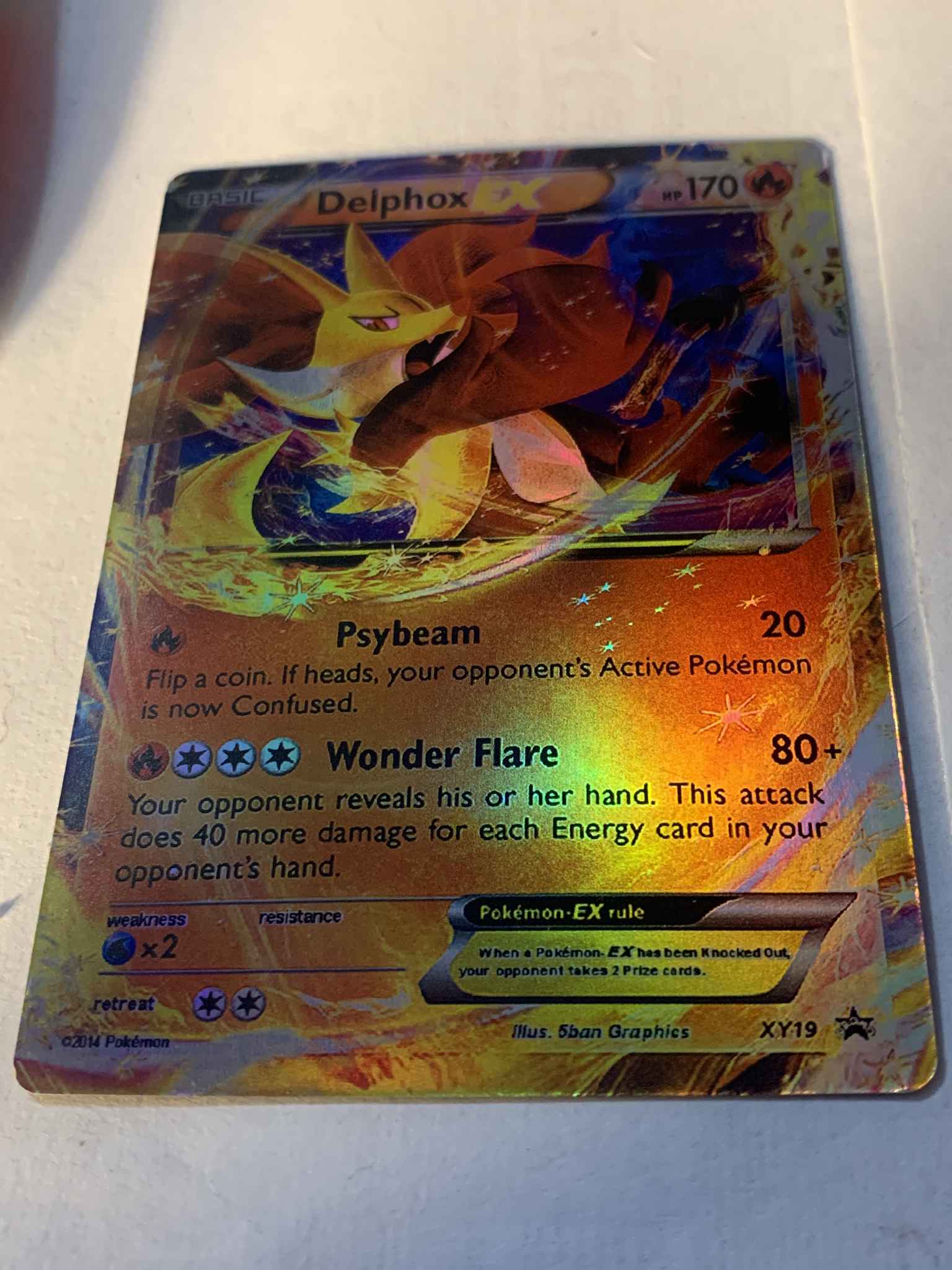 delphox ex card