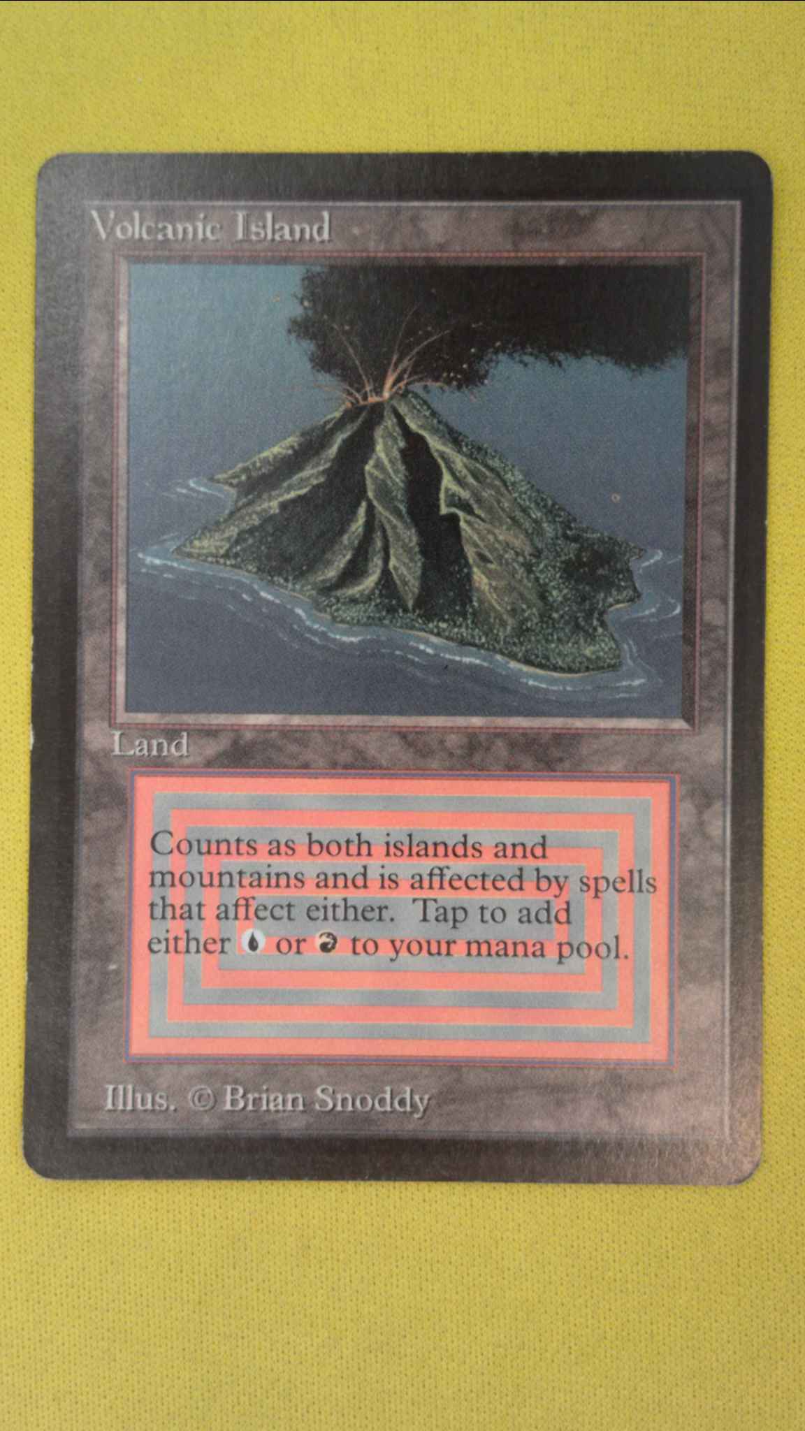 Toys Hobbies Collectible Card Games Mtg Magic The Gathering Beta Island V1 Lp Light Play Condition