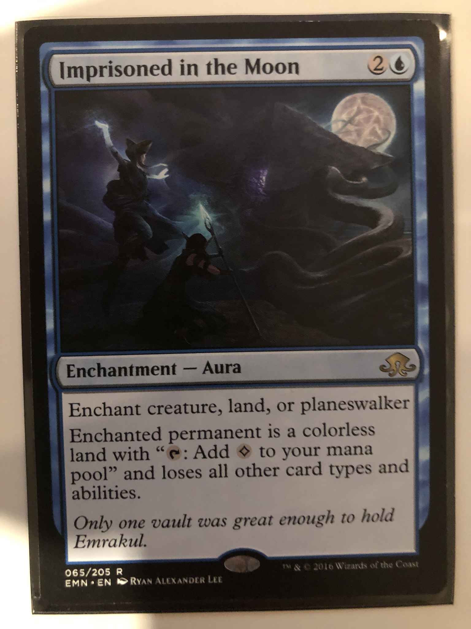 Magic The Gathering Eldritch Moon NM MTG 1x IMPRISONED IN THE MOON 