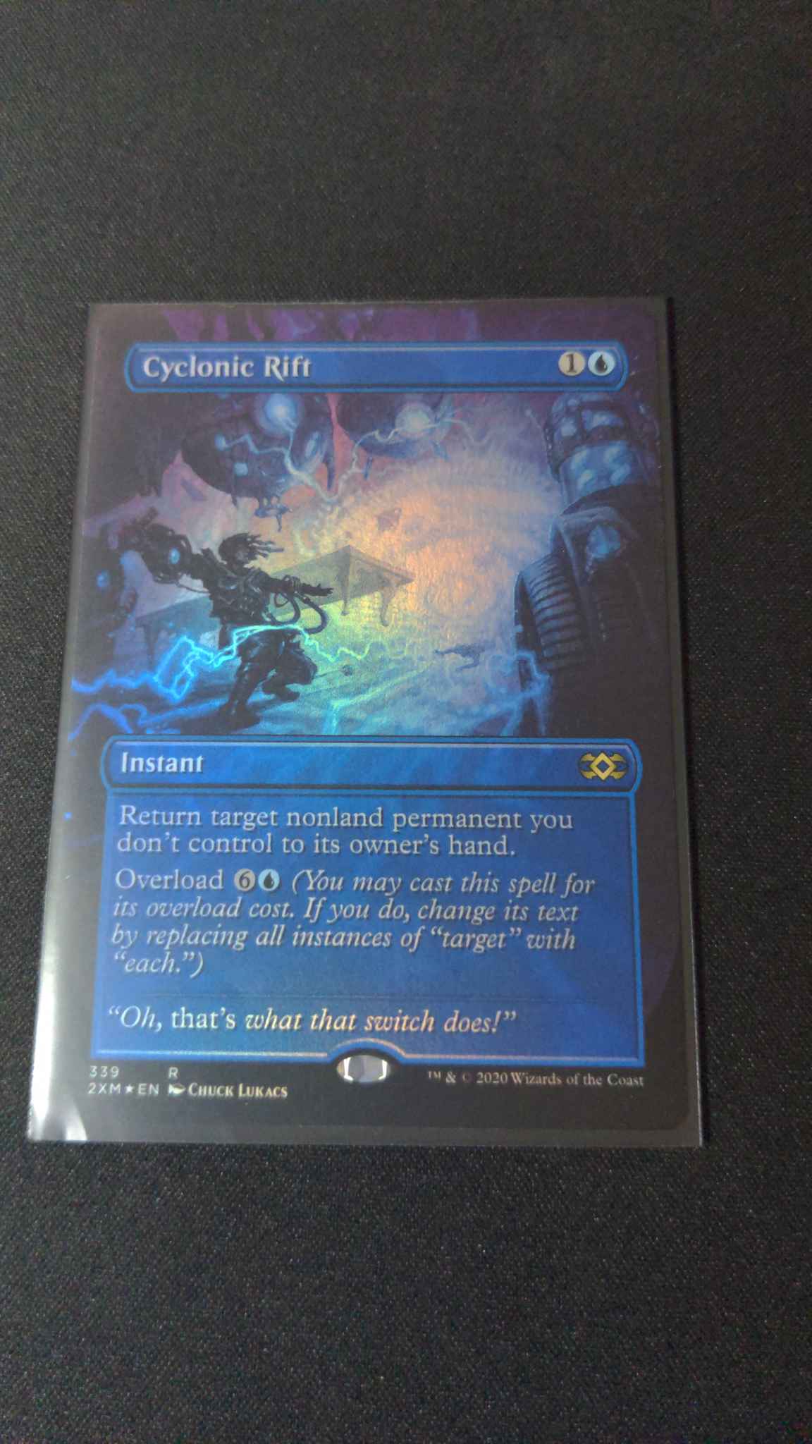 Double Masters FOIL BORDERLESS Cyclonic Rift 339 