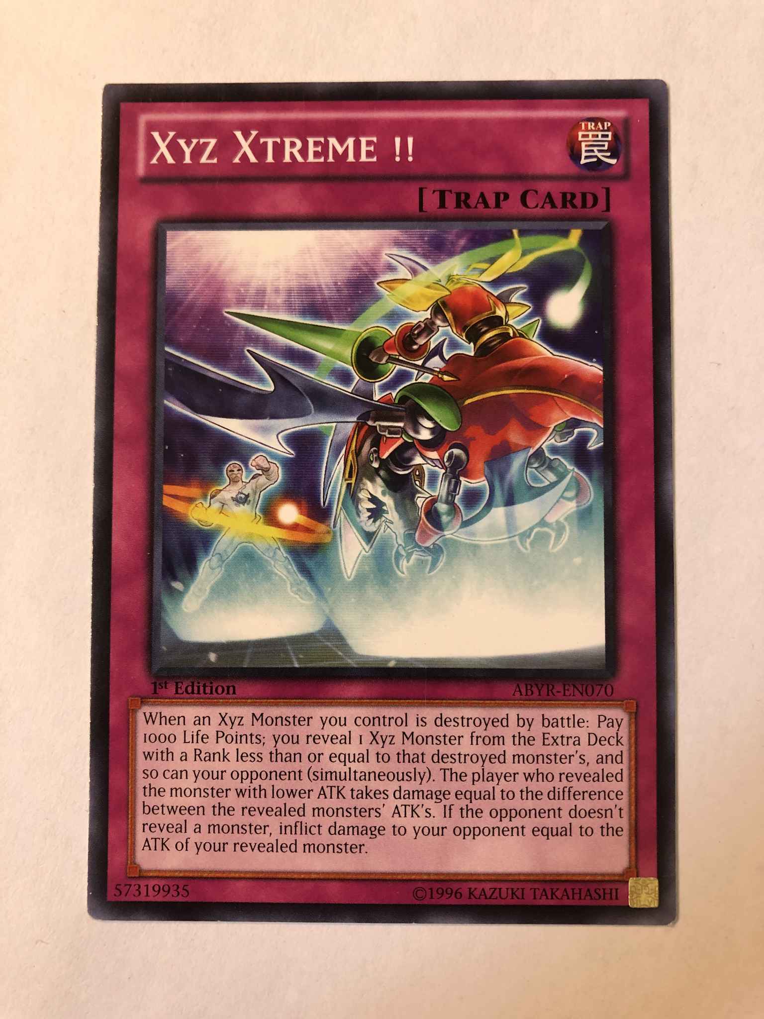 ABYR-EN070 Common Yu-Gi-Oh Card U New Xyz Xtreme ! 