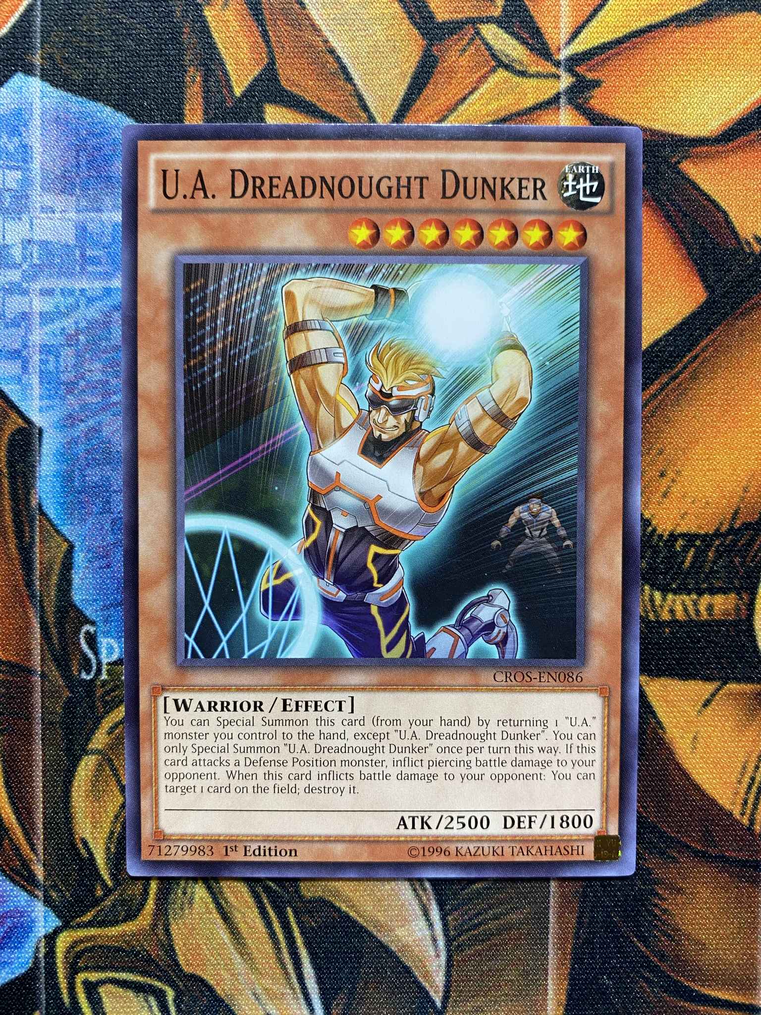 Dreadnought Dunker Common 1st Edition Mint YuGiOh Card CROS-EN086 U.A 