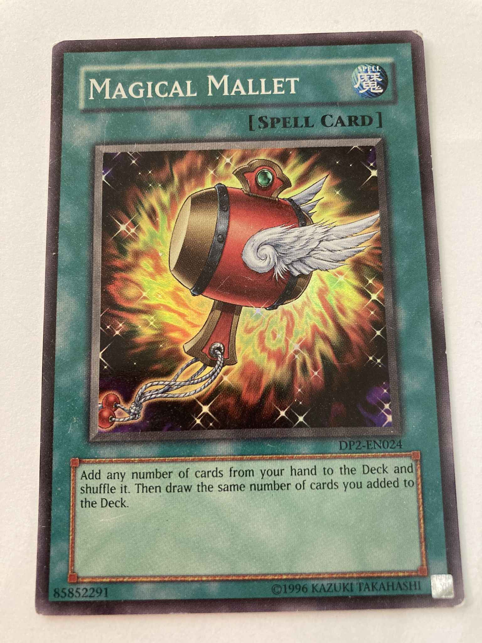 DP2-EN024 UNL 1x Magical Mallet Lightly Played Yugioh!  Super Rare