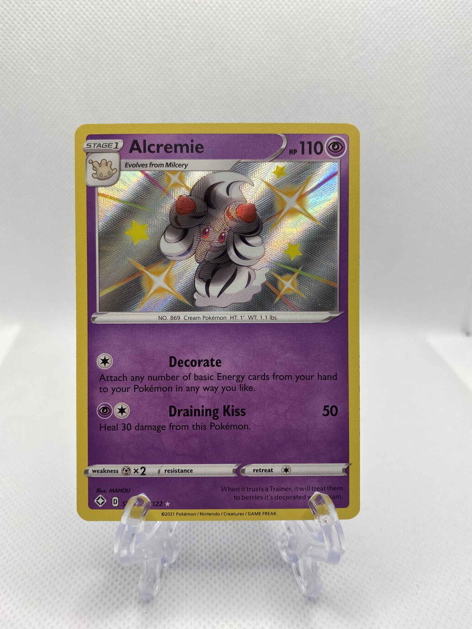 Shiny Alcremie Card