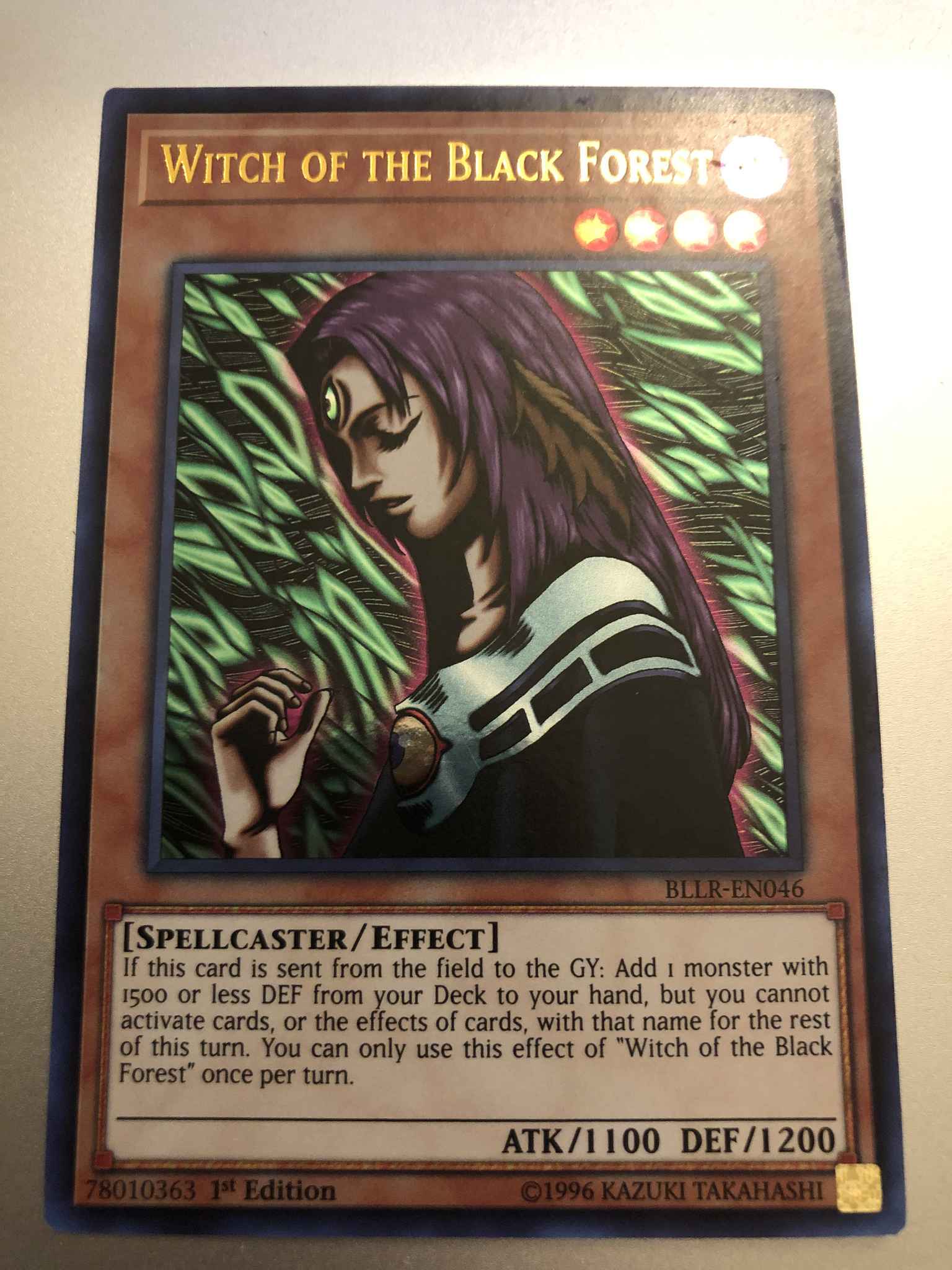 Witch of the Black Forest BLLR-EN046 Ultra Rare 1st NM Yugioh