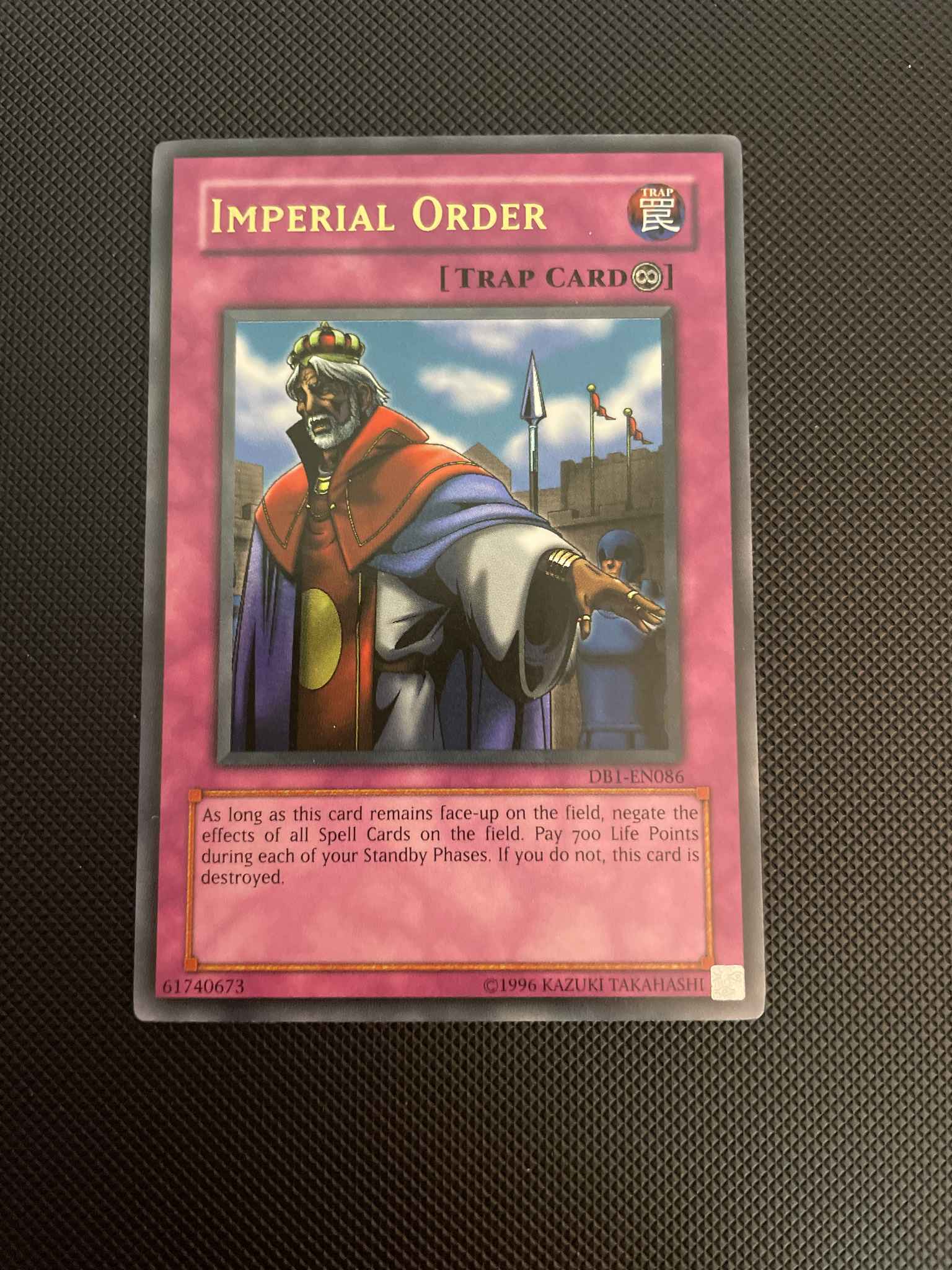 Imperial Order Ultra Rare NM Dark Beginning 1 Yugioh DB1-EN086 