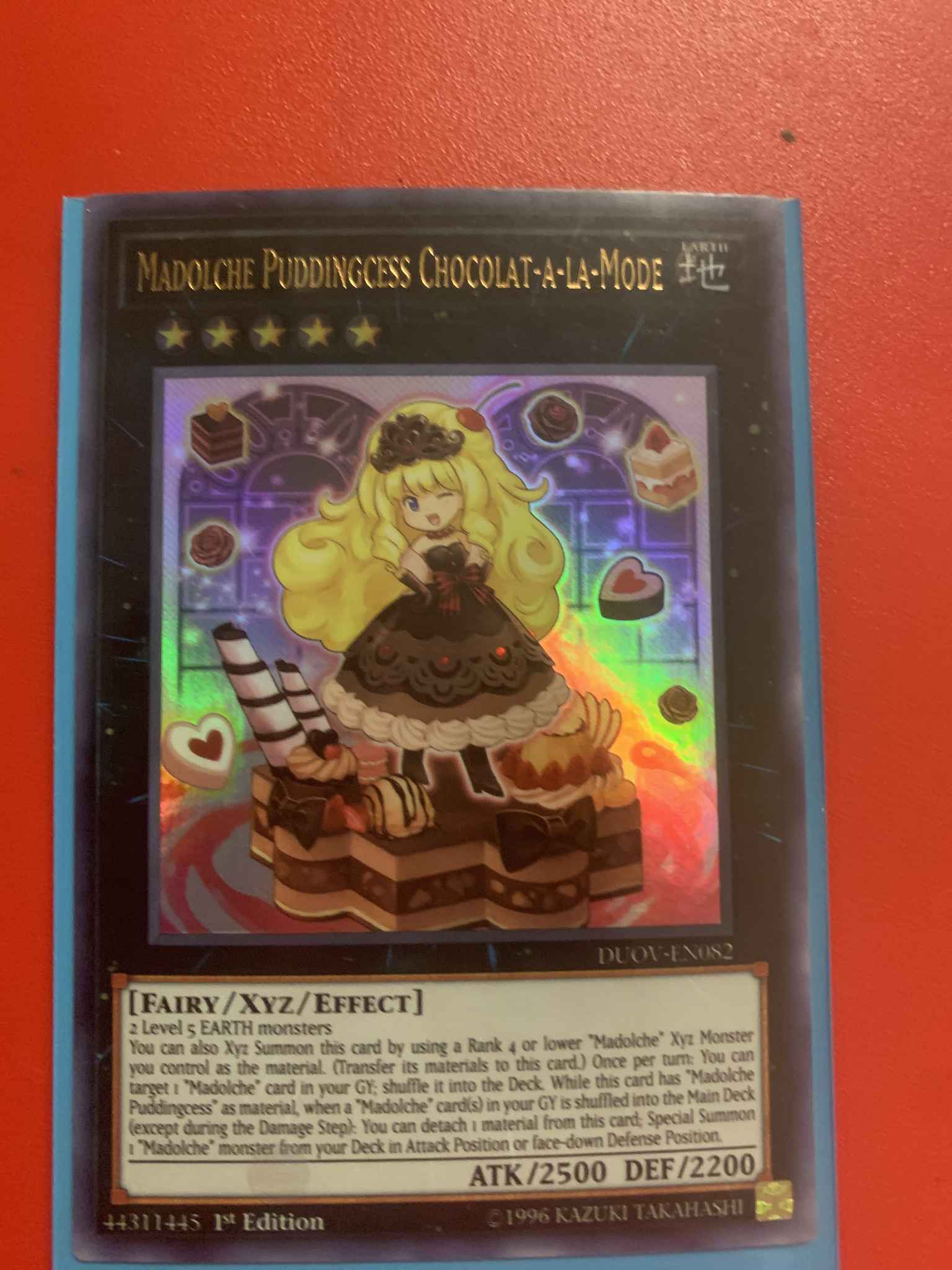Yu-Gi-Oh Yugioh Card CROS-JP051 Madolche Puddingcess Chocolat-a-la-Mode Super 