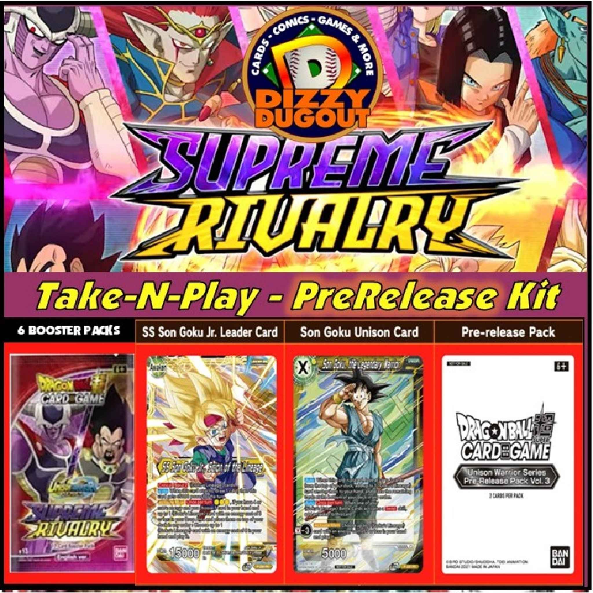 Pre Release Buy A Box Bundle 1st Edition Supreme Rival Booster Box Exclusive Prerelease Gold Stamped Foil Promo Pack Supreme Rivalry Booster Box Supreme Rivalry Dragon Ball Super Ccg Online Gaming