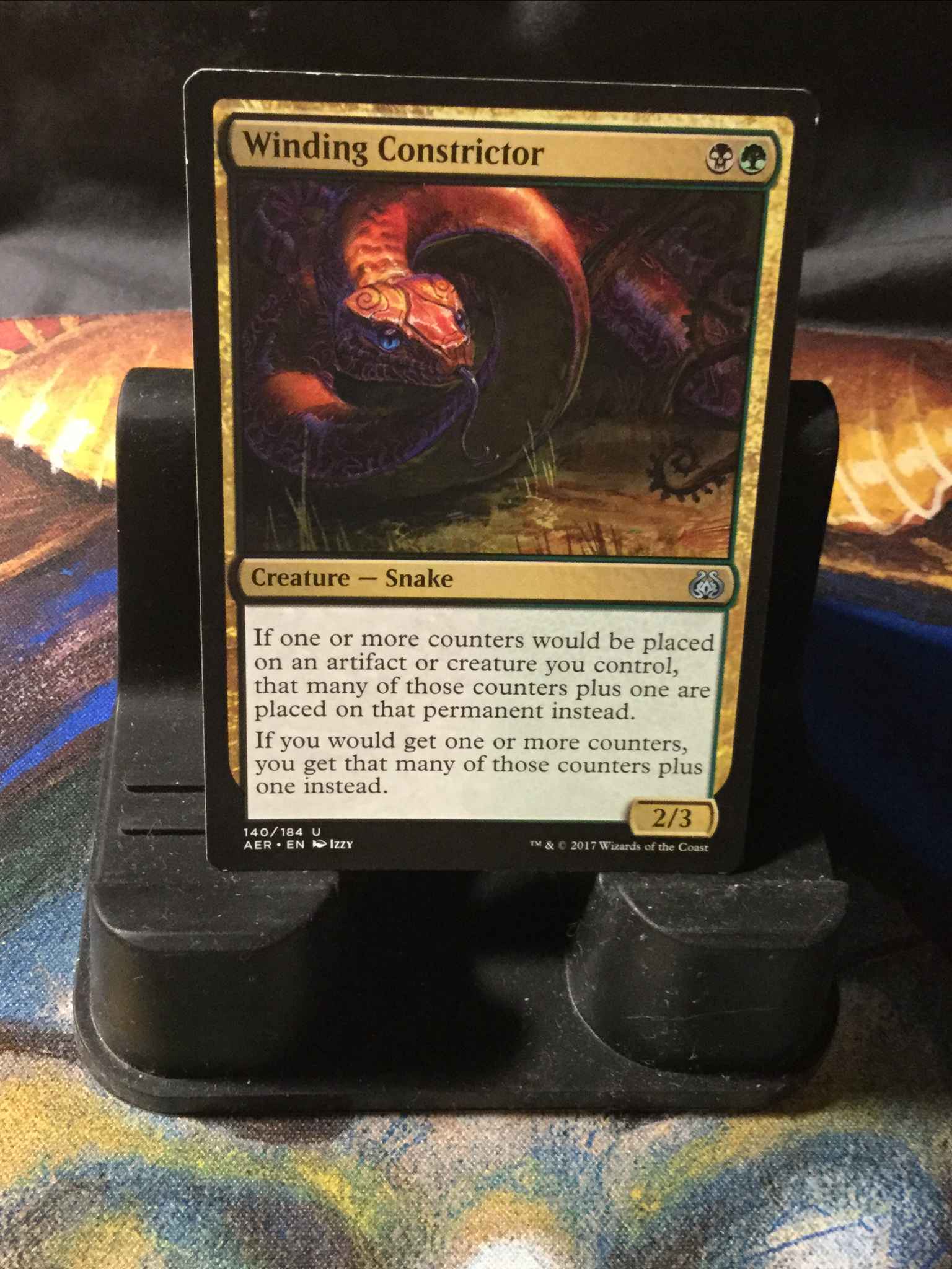 MTG 1x WINDING CONSTRICTOR Magic the Gathering NM Aether Revolt