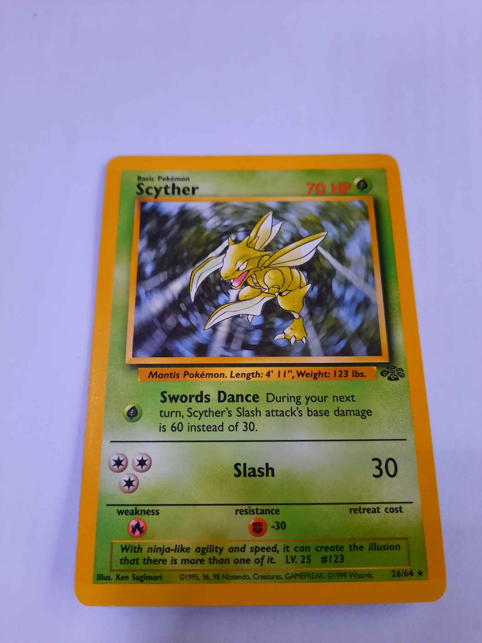 Scyther 26 Scyther 26 Jungle Pokemon Online Gaming Store For Cards Miniatures Singles Packs Booster Boxes