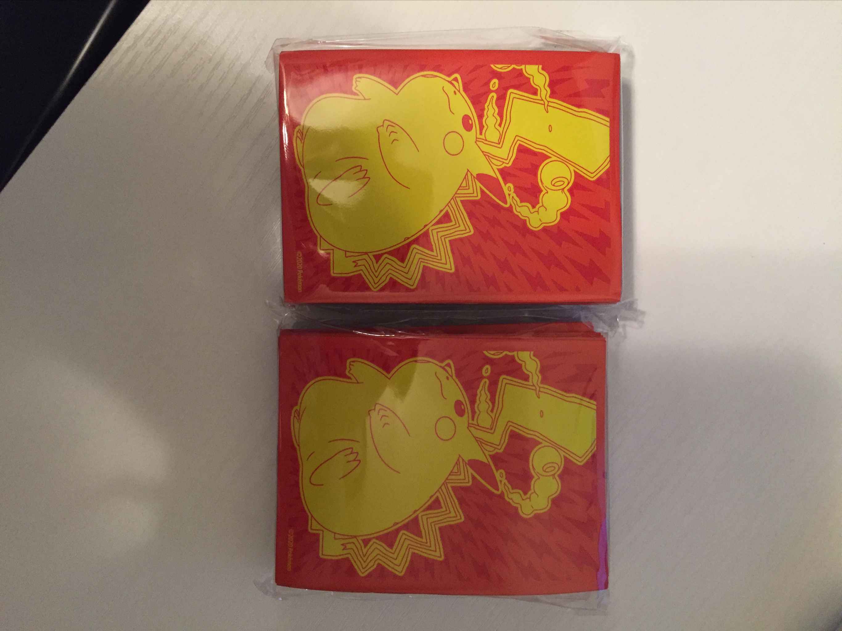 Set of 65 Pikachu Premium Card Sleeves Pokemon TCG Vivid Voltage