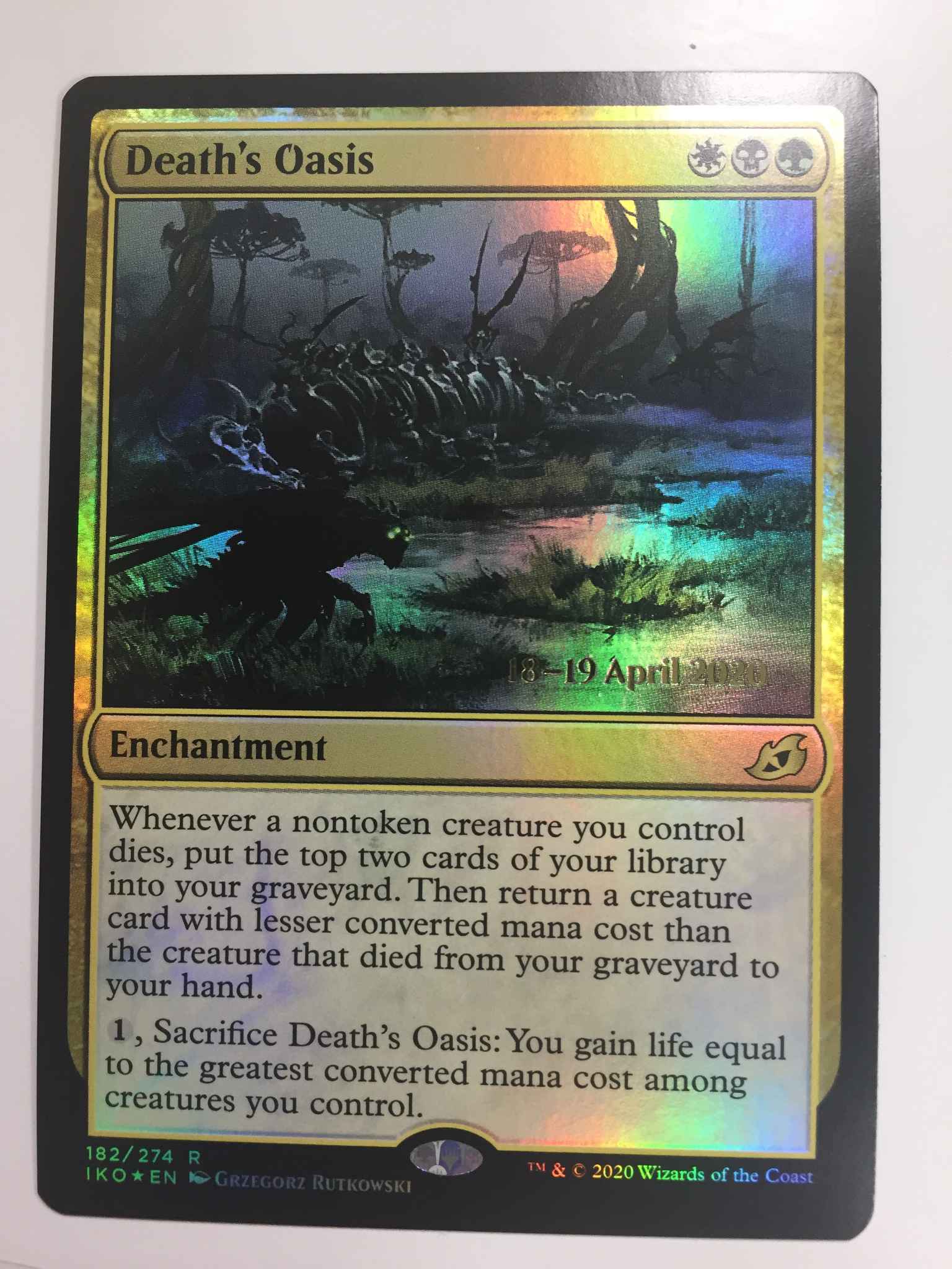 Death S Oasis Death S Oasis Prerelease Cards Magic The Gathering Online Gaming Store For Cards Miniatures Singles Packs Booster Boxes