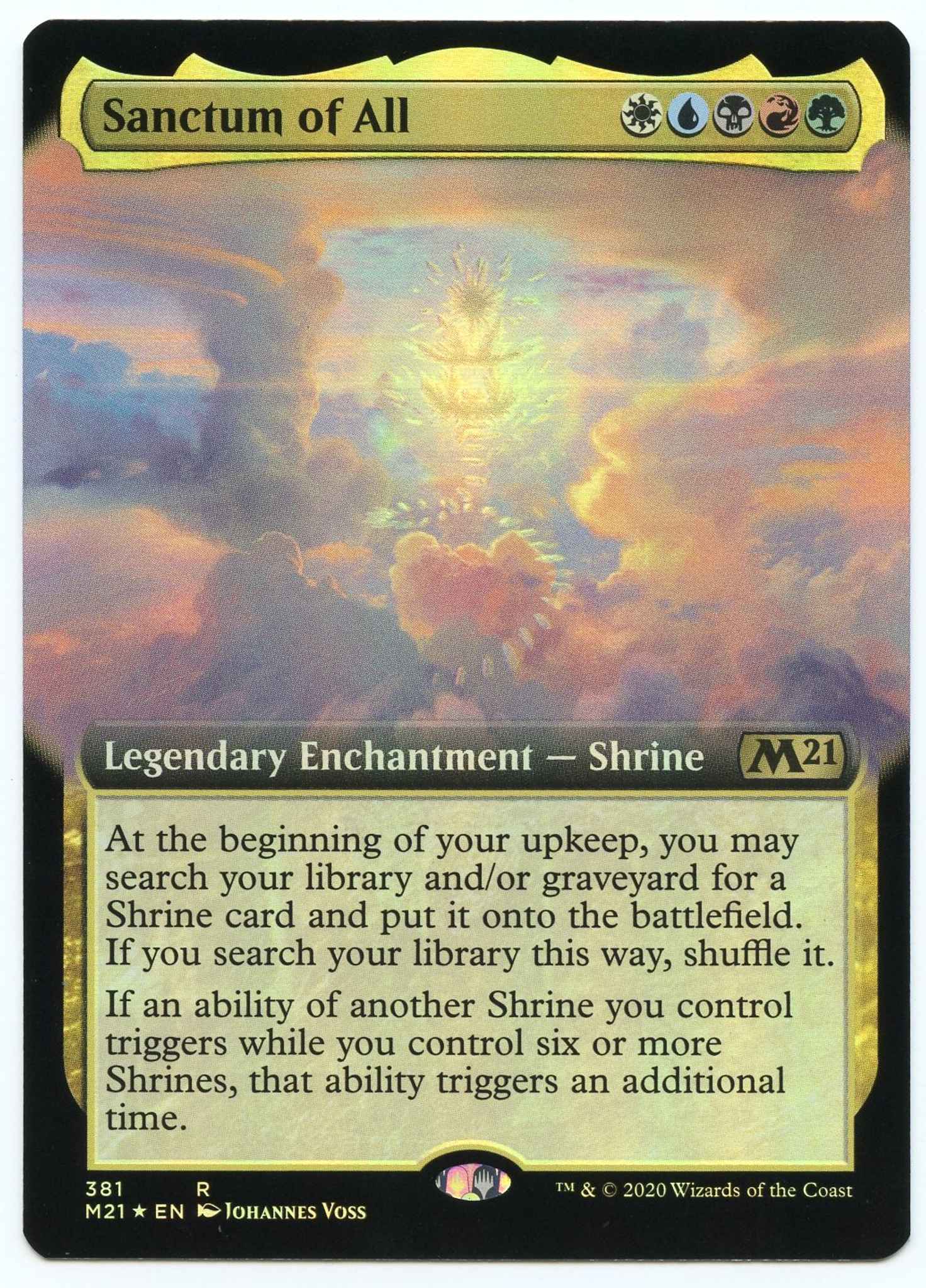 Core 2021 EXTENDED FOIL See the Truth Near Mint Magic/Mtg
