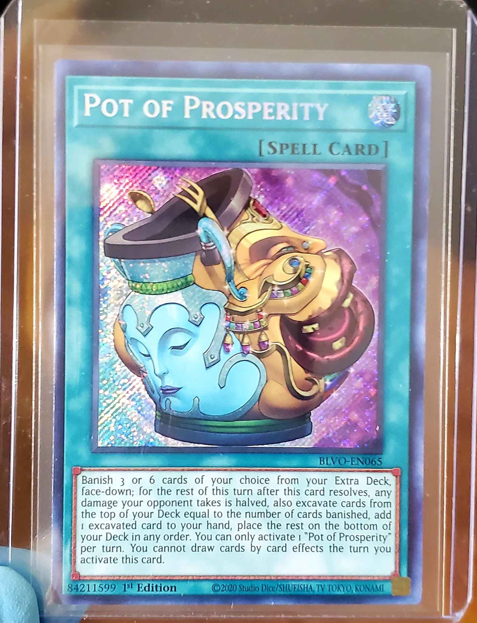Pot Of Prosperity 1st Edition Secret Rare Blazing Vortex : Pot of 