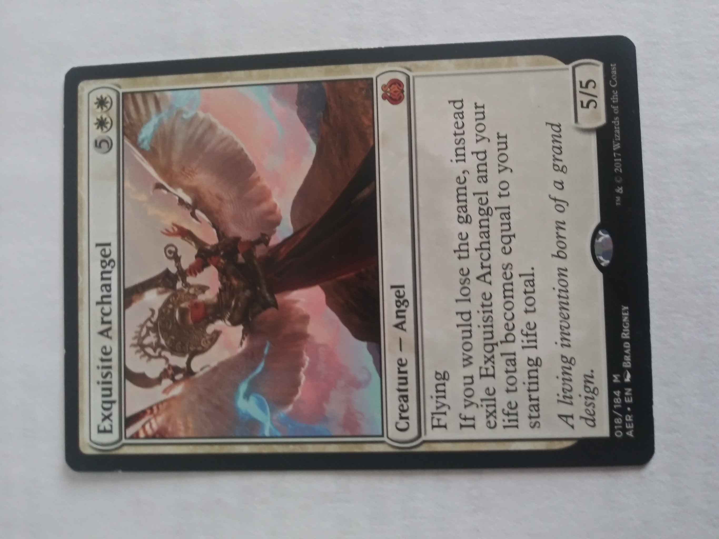 Exquisite Archangel Aether Revolt the Gathering Magic 