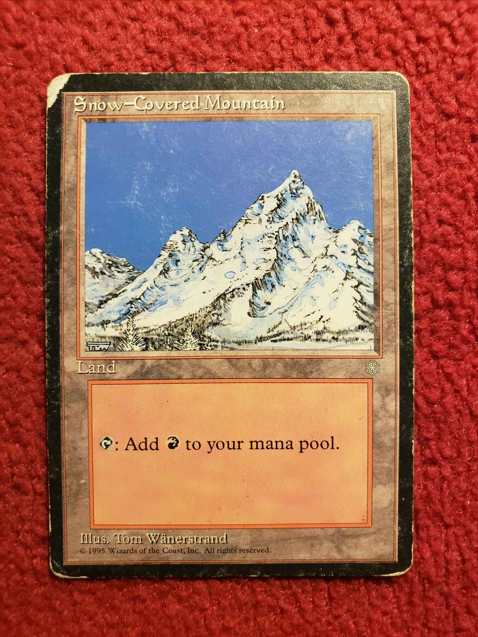 MTG 25 Snow-Covered Ice Age Lands Magic the Gathering Snow Covered 