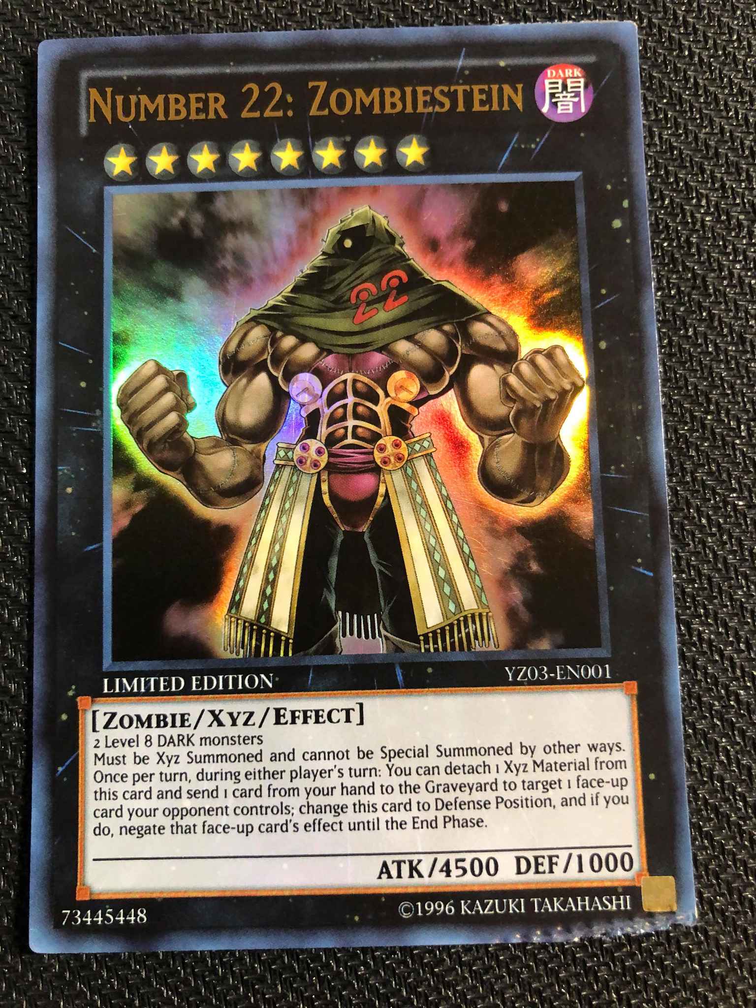 Edge Of Card Is Cut Check Picture Number 22 Zombiestein Yu Gi Oh Zexal Manga Promotional Cards Yugioh Online Gaming Store For Cards Miniatures Singles Packs Booster Boxes