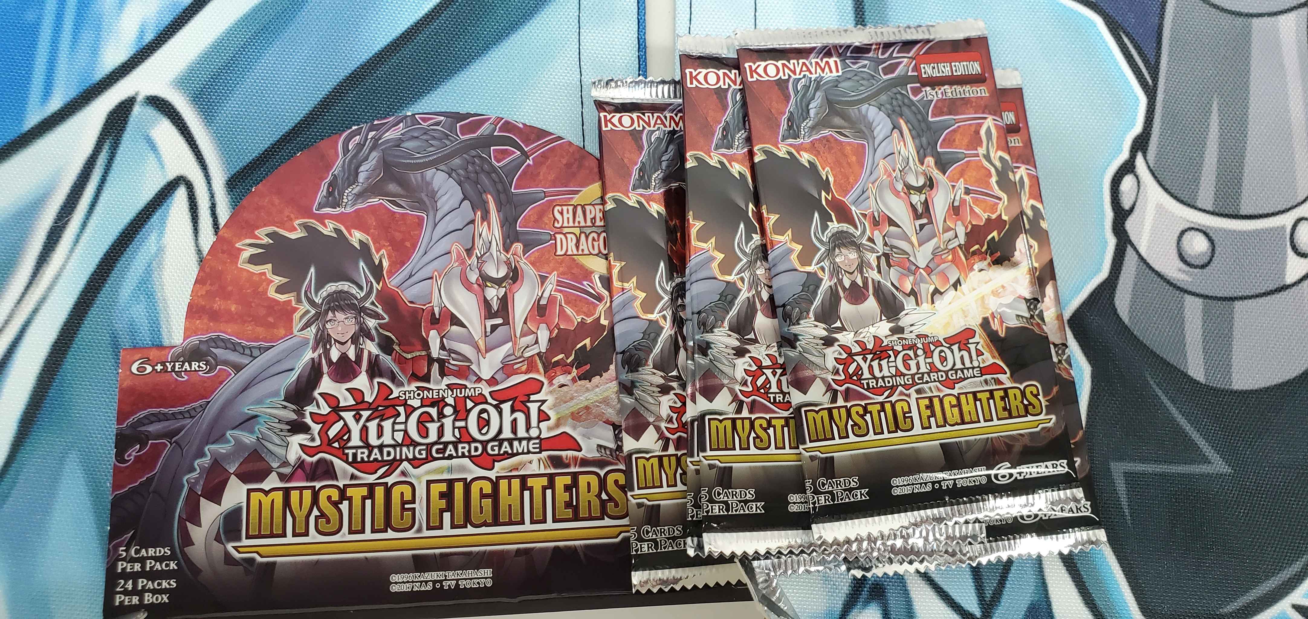 Yugioh Deck Build Pack Mystic Fighters Box Japan F/S 