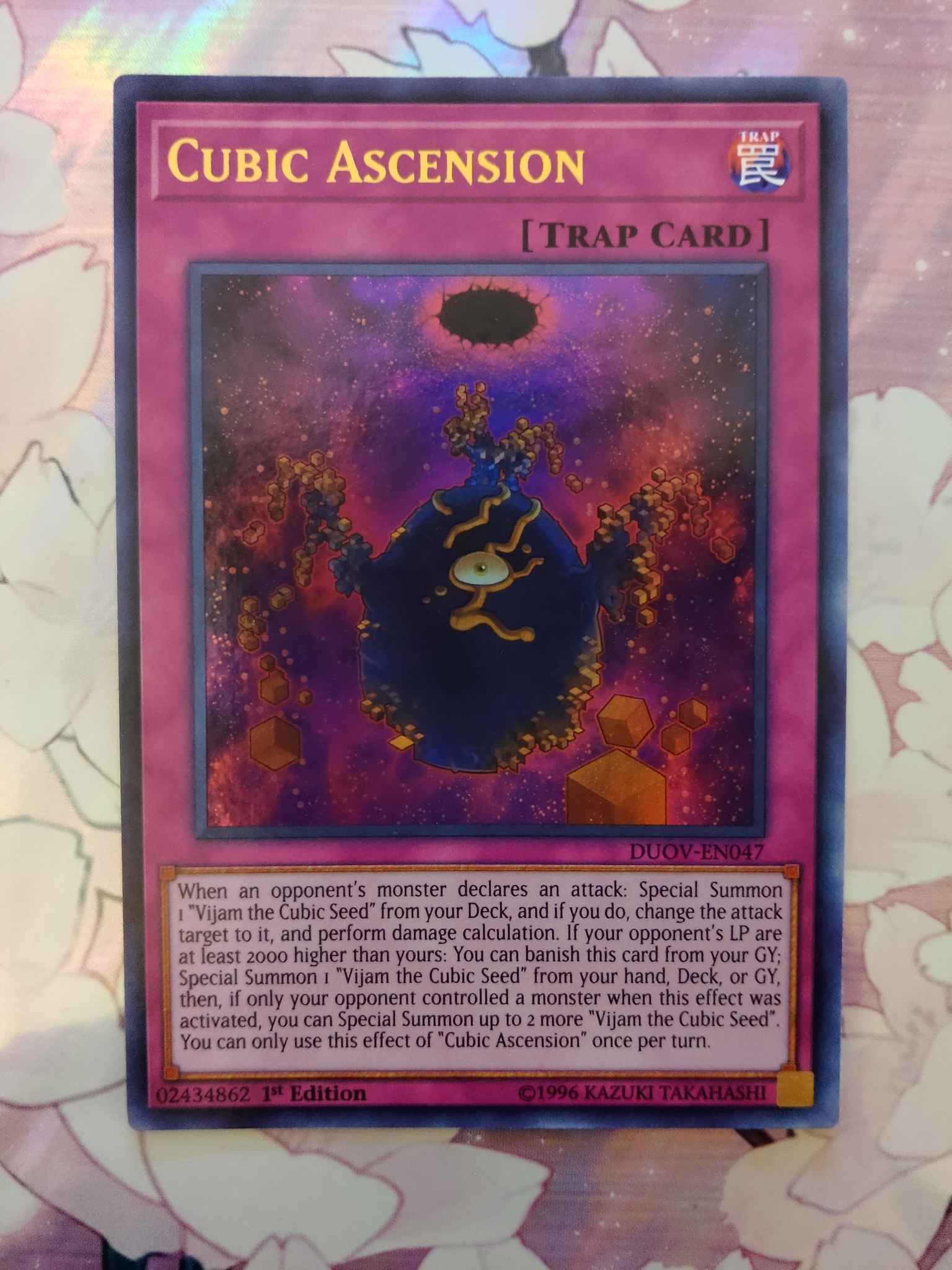DUOV-EN047 Cubic Ascension Ultra Rare 1st Edition Mint YuGiOh Card