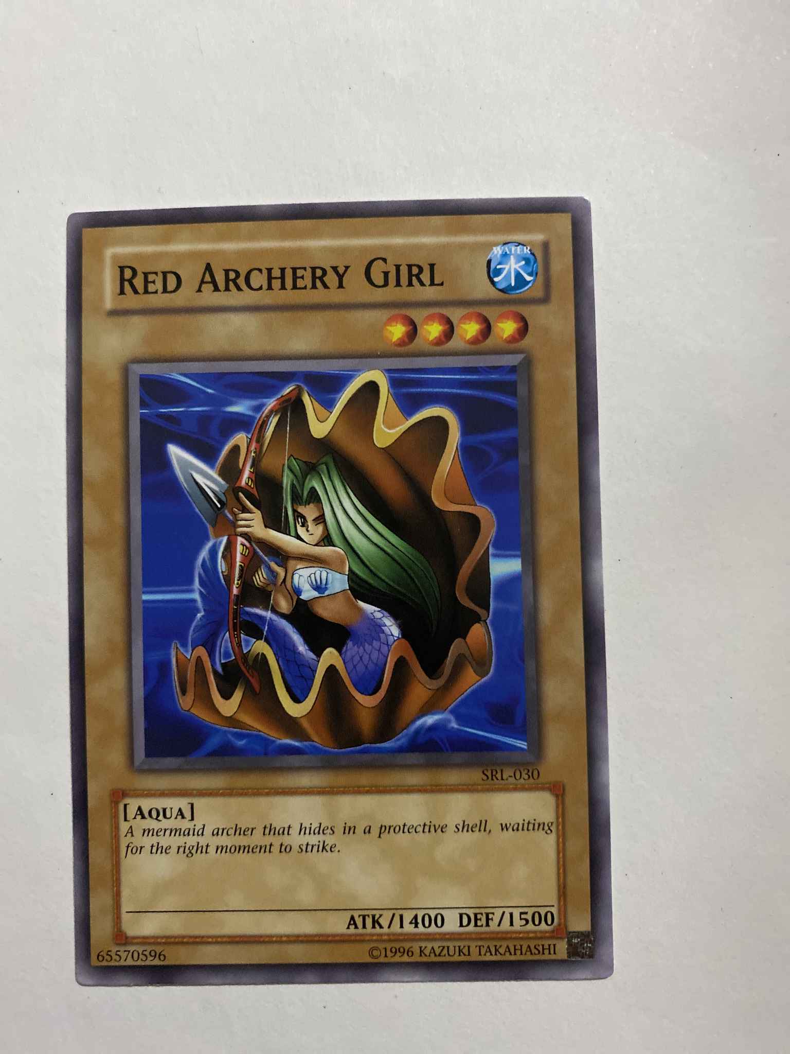 Red Archery Girl SRL-030 Yu-Gi-Oh 