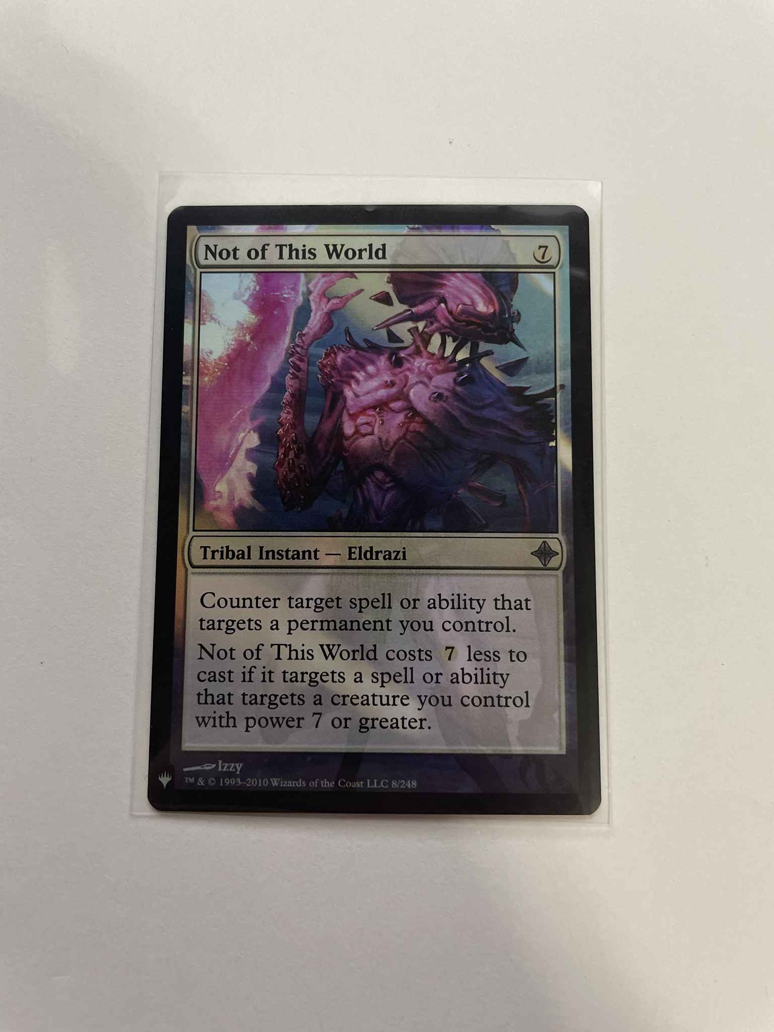 Not Of This World Magic * Mystery Booster The Gathering Foil 