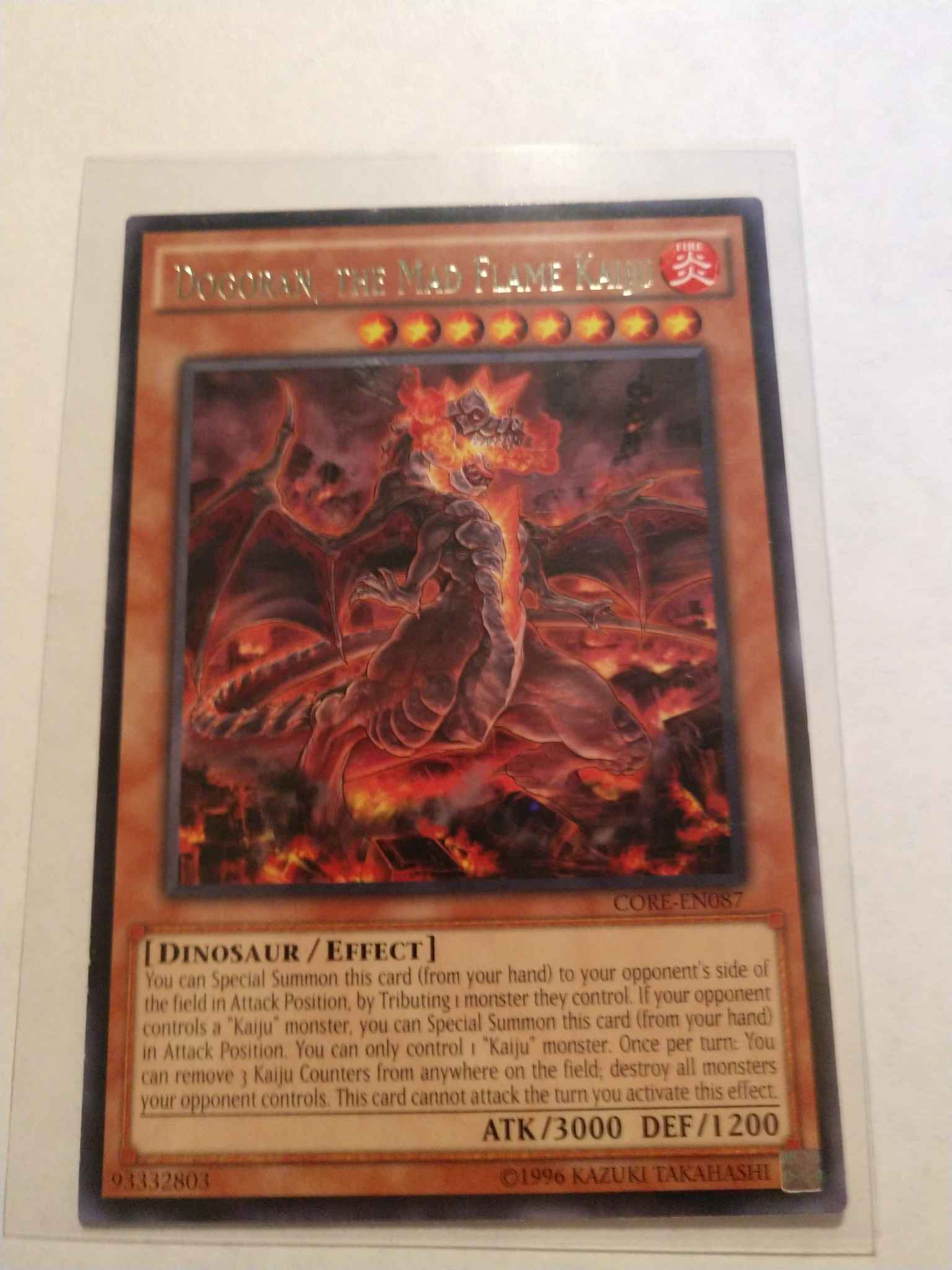 Dogoran The Mad Flame Kaiju Dogoran The Mad Flame Kaiju Clash Of Rebellions Yugioh Online Gaming Store For Cards Miniatures Singles Packs Booster Boxes