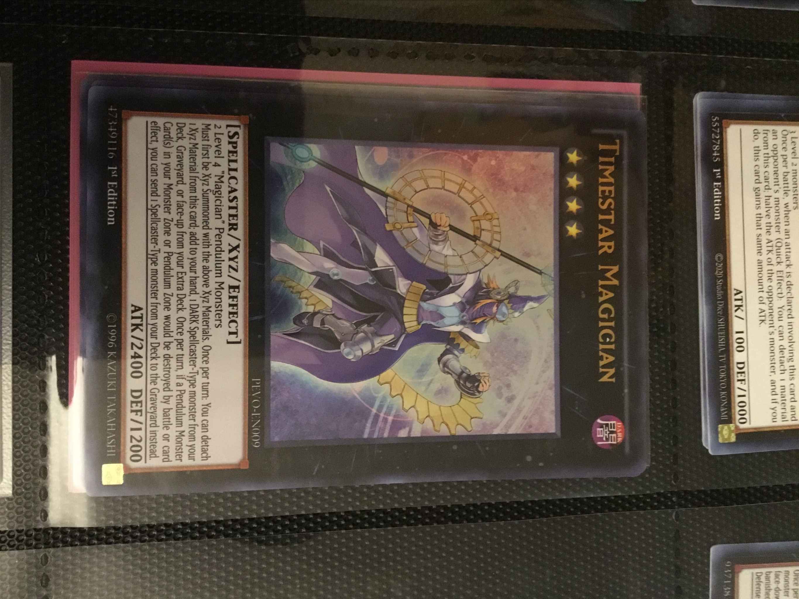 Timestar Magician 1st Edition Ultra Rare PEVO-EN009 Yugioh