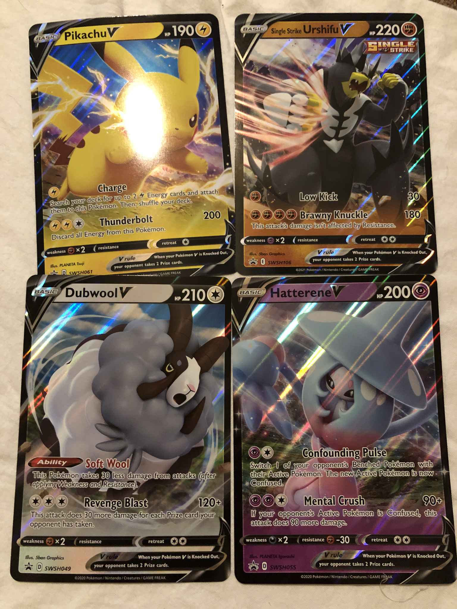 4x Hatterene V 3 More Holographic 25th Anniversary Pokemon Jumbo Cards Hatterene V Swsh055 Jumbo Cards Pokemon Online Gaming Store For Cards Miniatures Singles Packs Booster Boxes