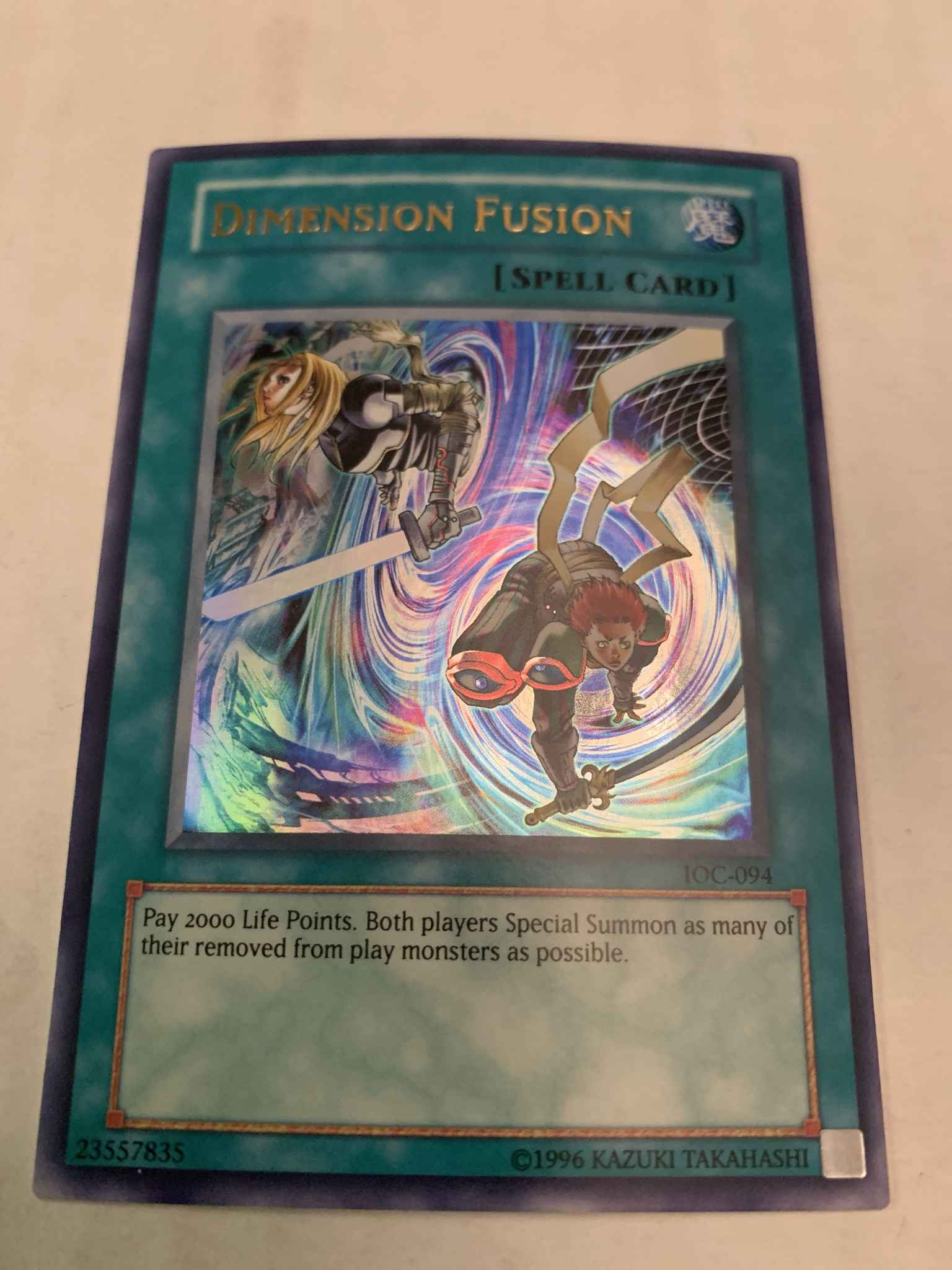 Dimension Fusion Dimension Fusion Invasion Of Chaos Yugioh
