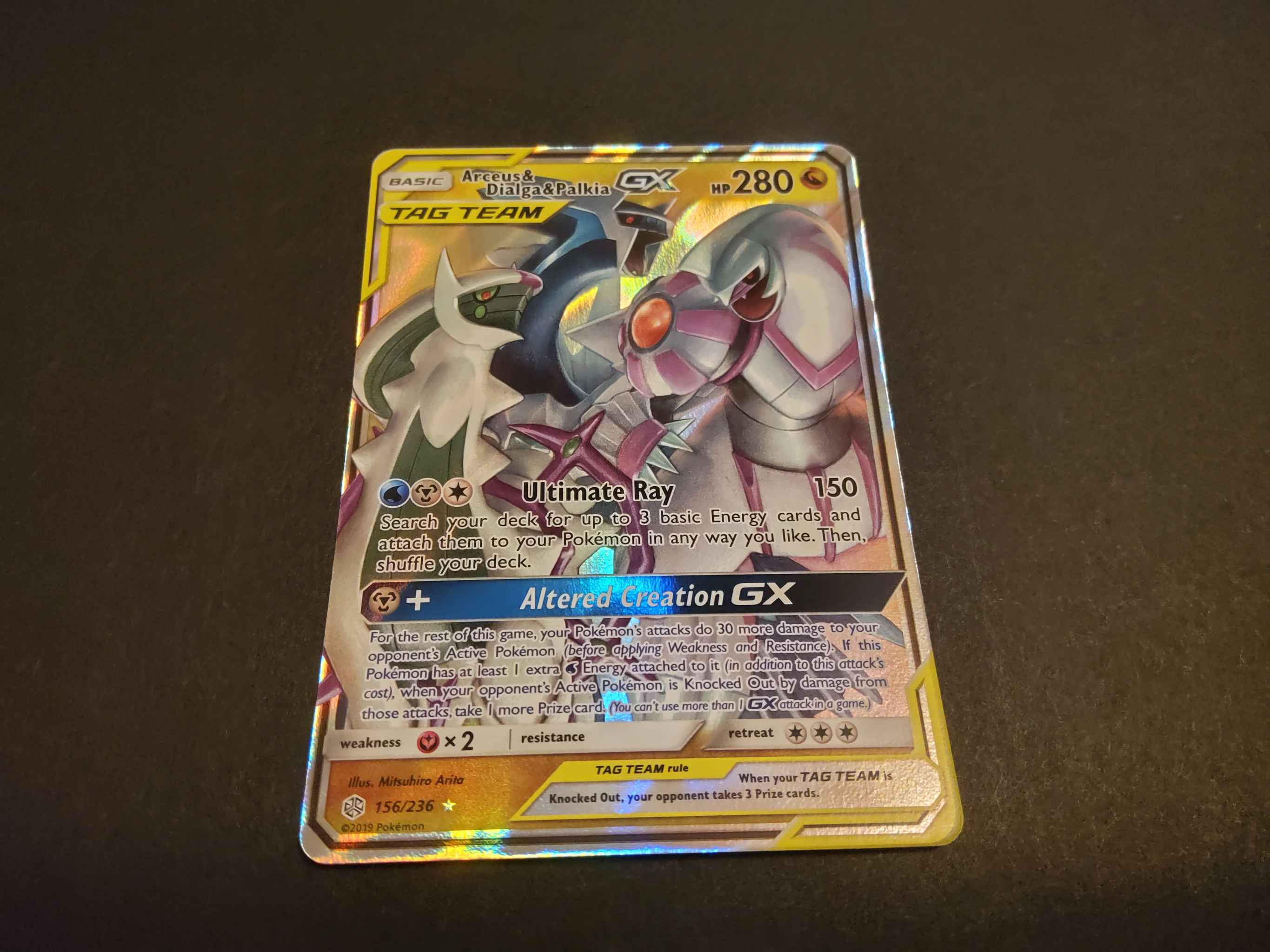 Near Mint Holofoil Arceus Dialga Palkia Gx Sm Cosmic Eclipse Pokemon Online Gaming Store For Cards Miniatures Singles Packs Booster Boxes